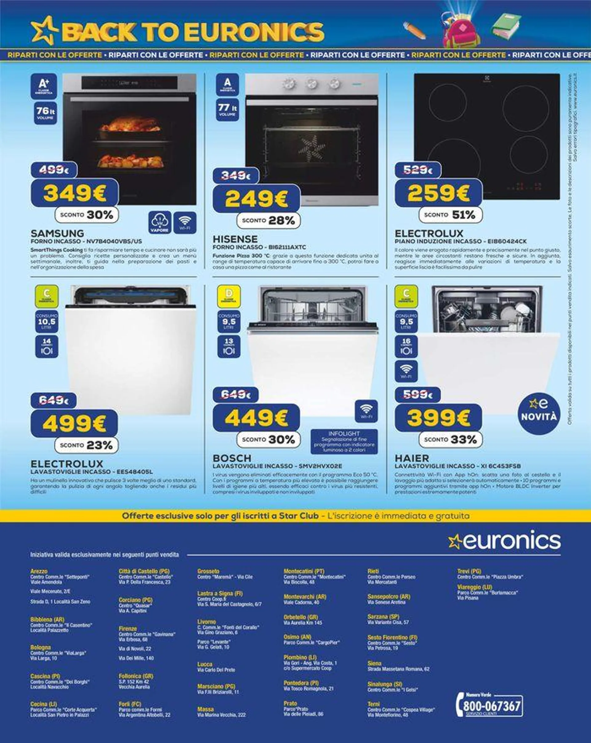 Back to Euronics da 22 agosto a 11 settembre di 2024 - Pagina del volantino 21