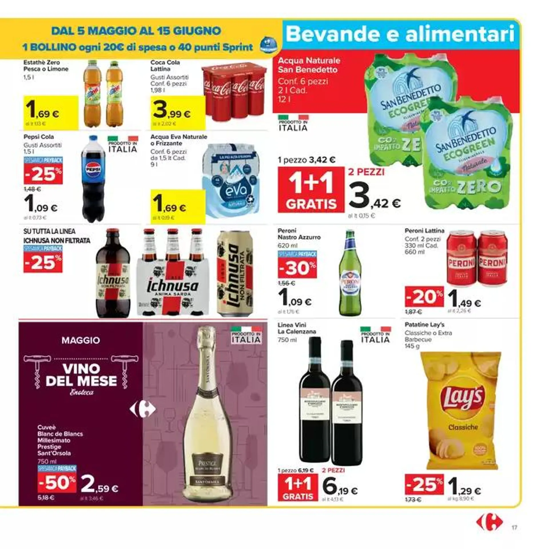 Sottocosto freschi  da 16 maggio a 28 maggio di 2025 - Pagina del volantino 17