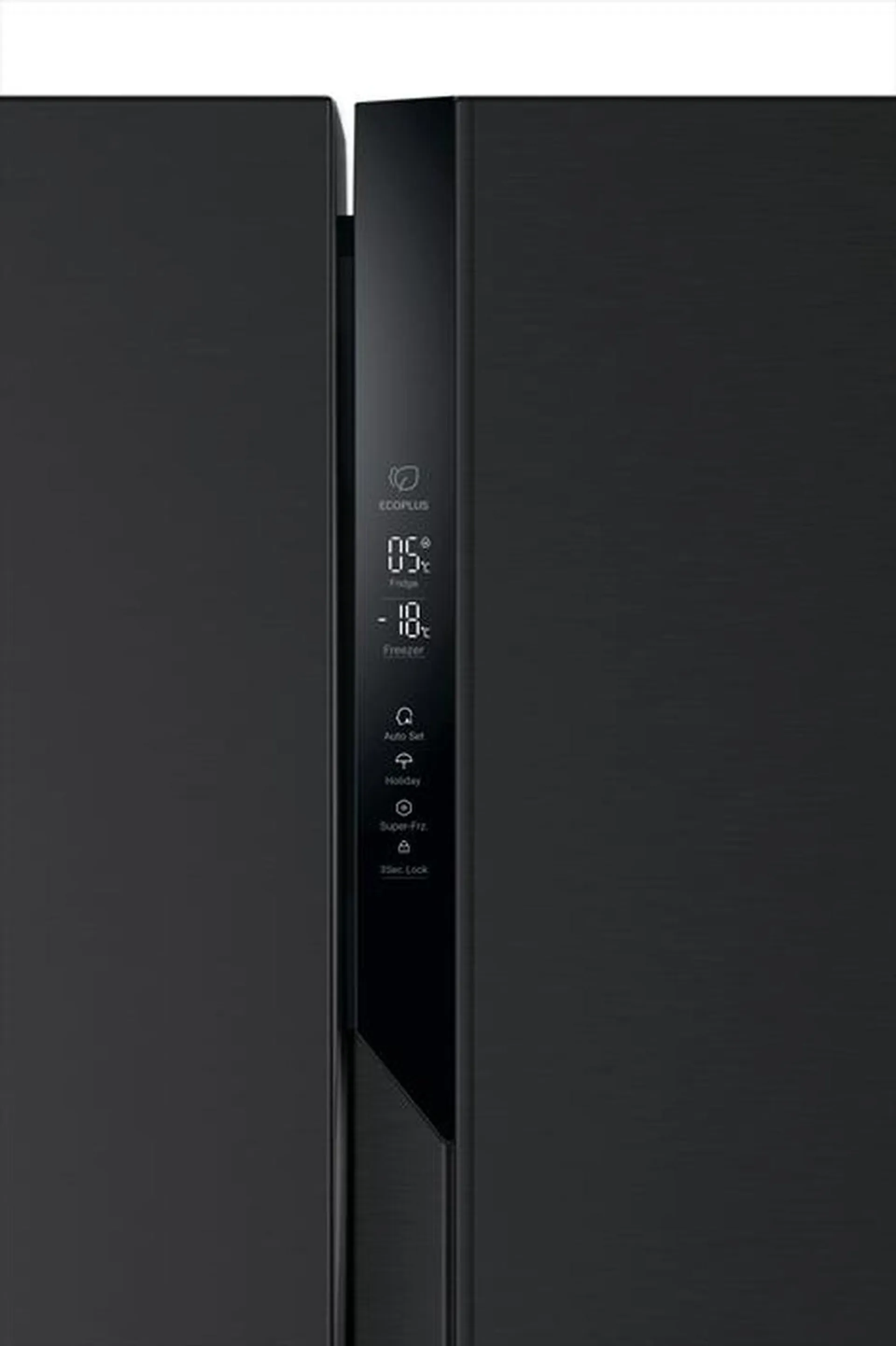 HAIER - Frigorifero side by side HSR3918ENPB Classe E-Nero