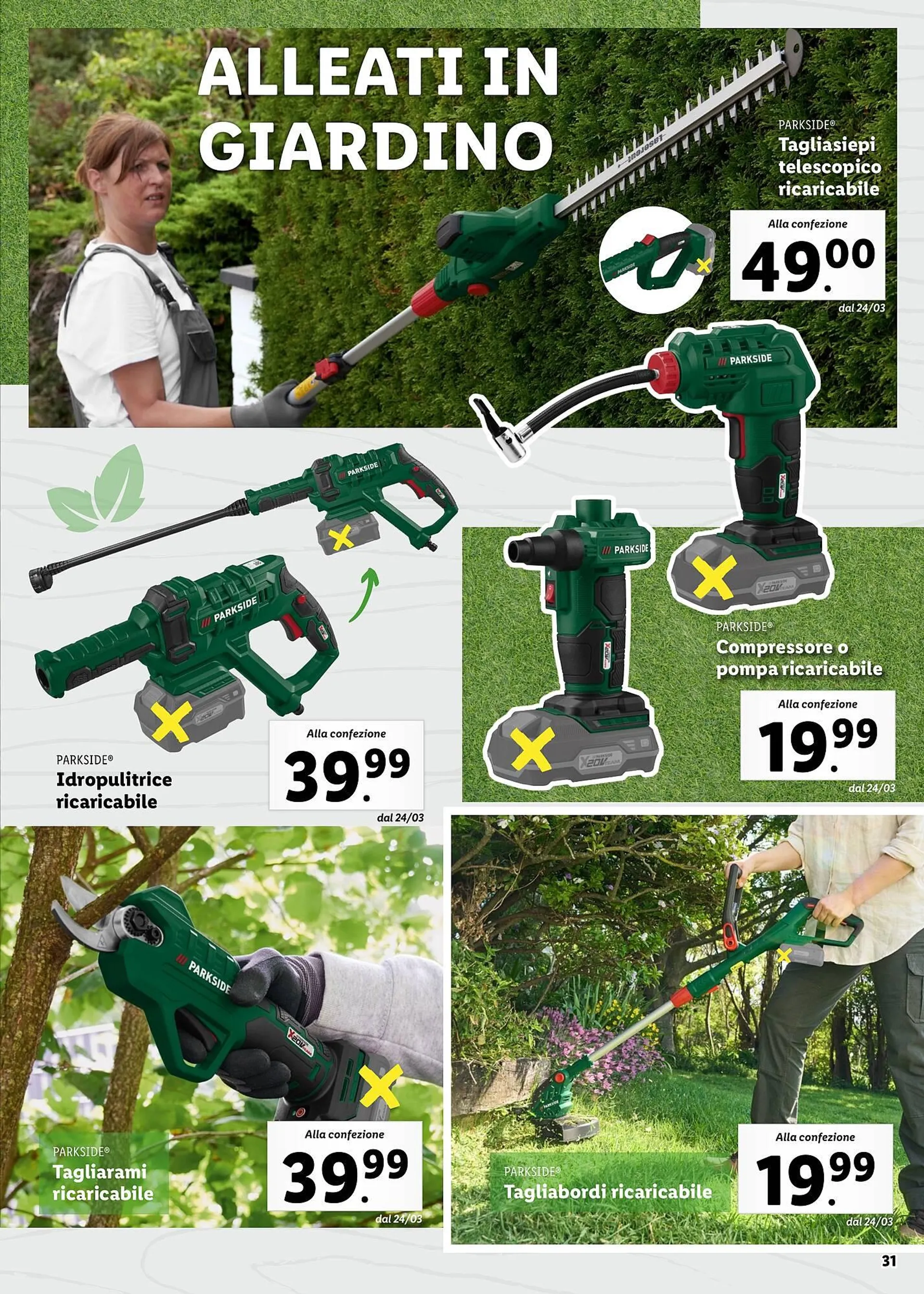 Volantino Lidl da 4 aprile a 30 aprile di 2025 - Pagina del volantino 31