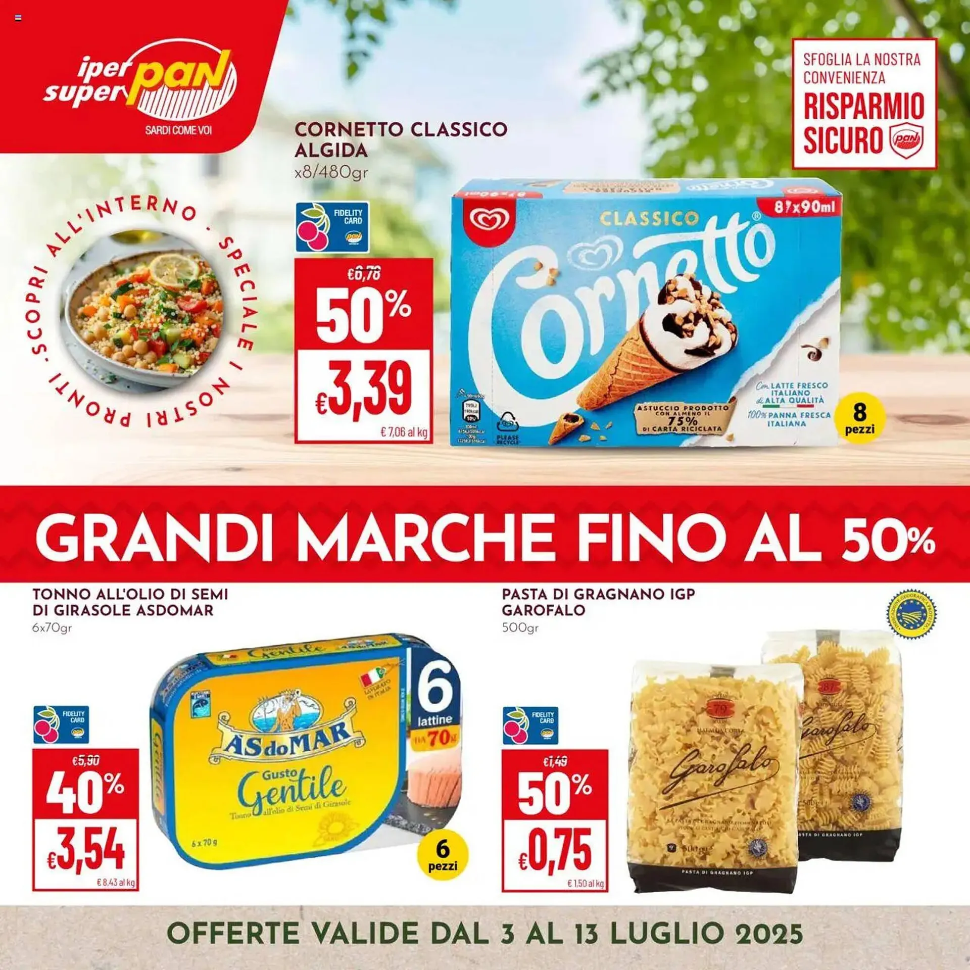 Volantino Pan da 3 luglio a 13 luglio di 2025 - Pagina del volantino 1