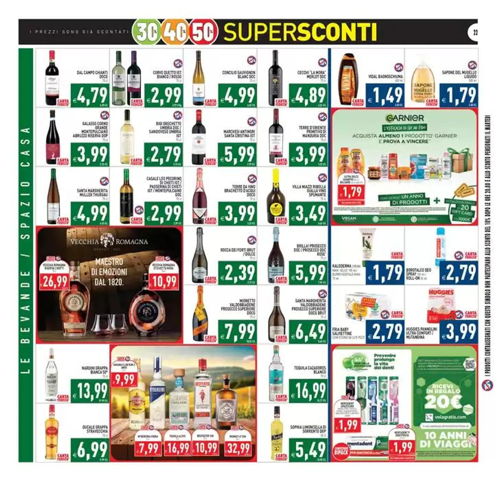 Super sconti 30 40 50% da 23 ottobre a 31 ottobre di 2024 - Pagina del volantino 22