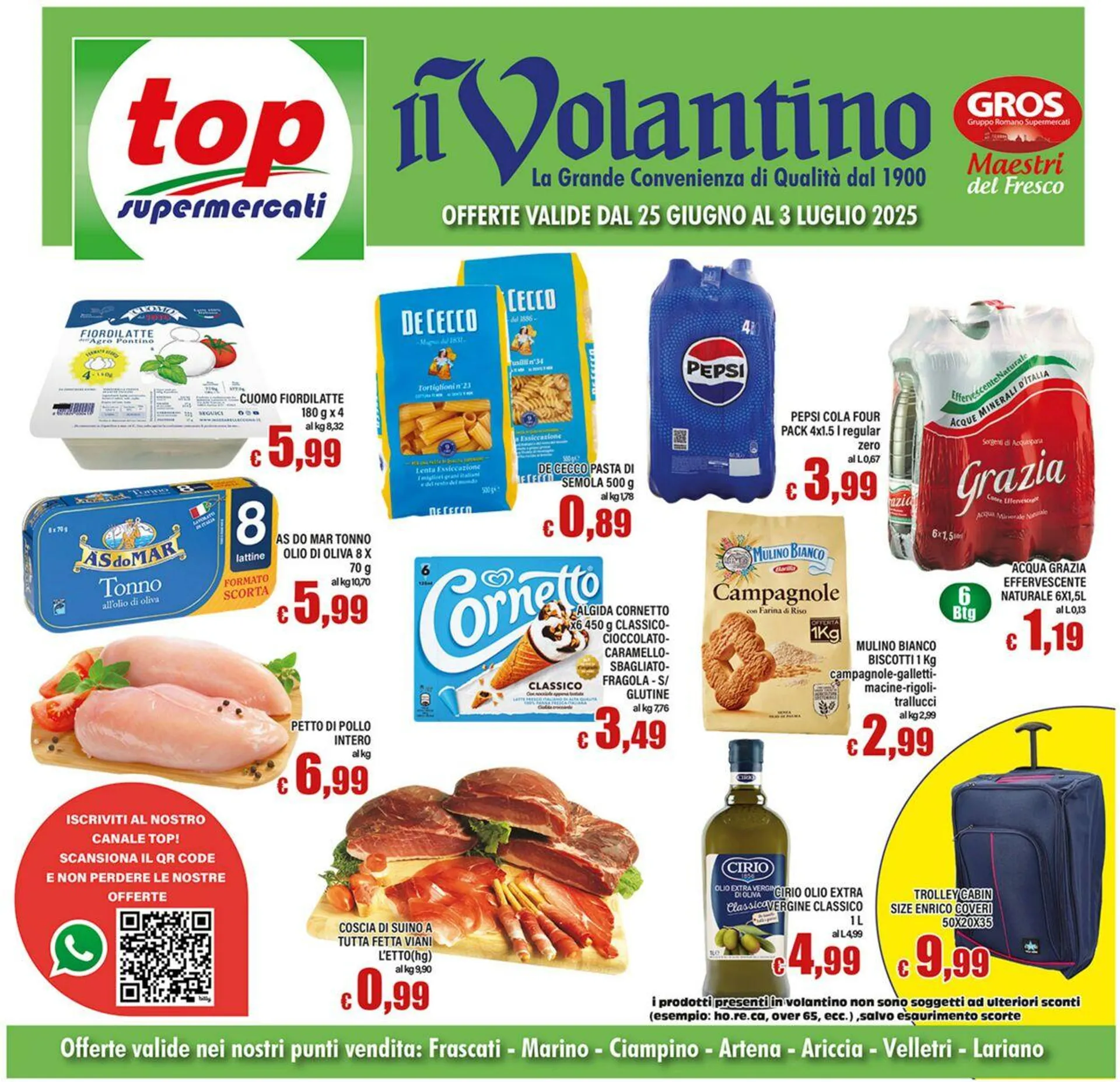 Top Supermercati Volantino attuale da 28 agosto a 11 settembre di 2025 - Pagina del volantino 1