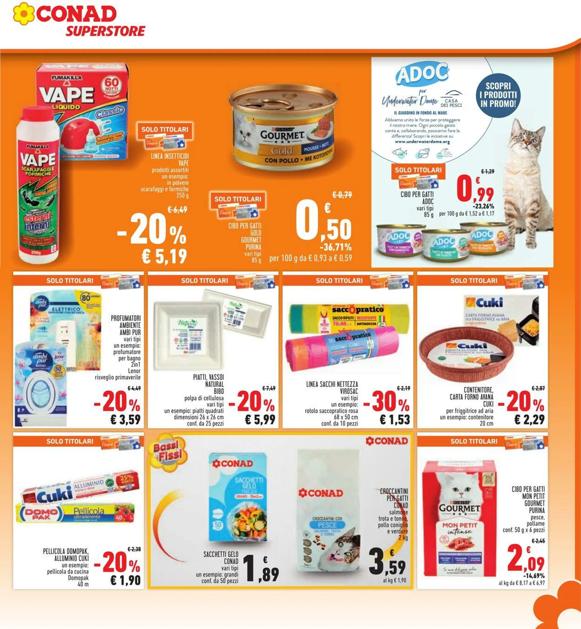 Conad - Superstore - Torino Volantino attuale da 22 maggio a 4 giugno di 2025 - Pagina del volantino 25