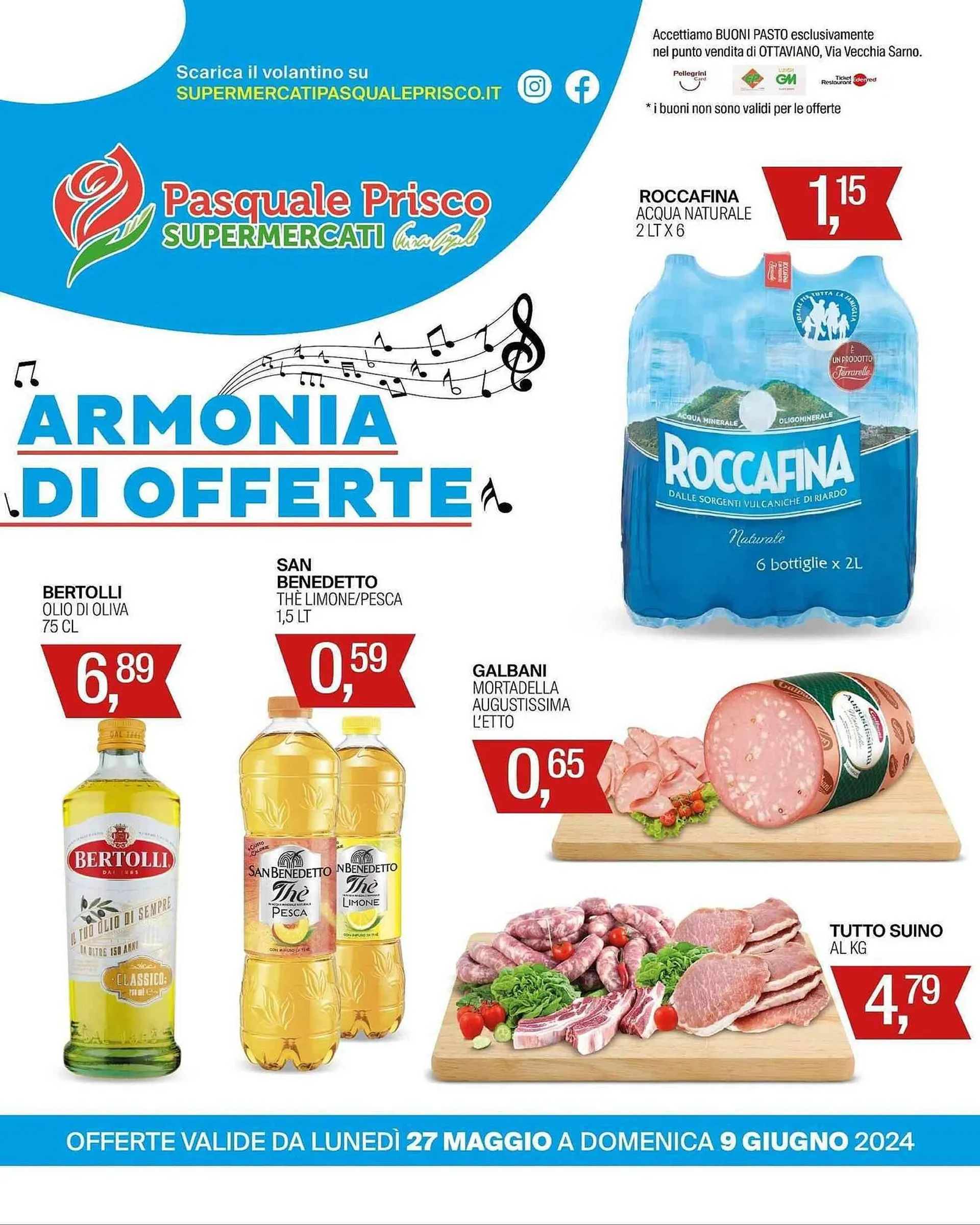 Volantino Supermercati Pasquale Prisco - 1