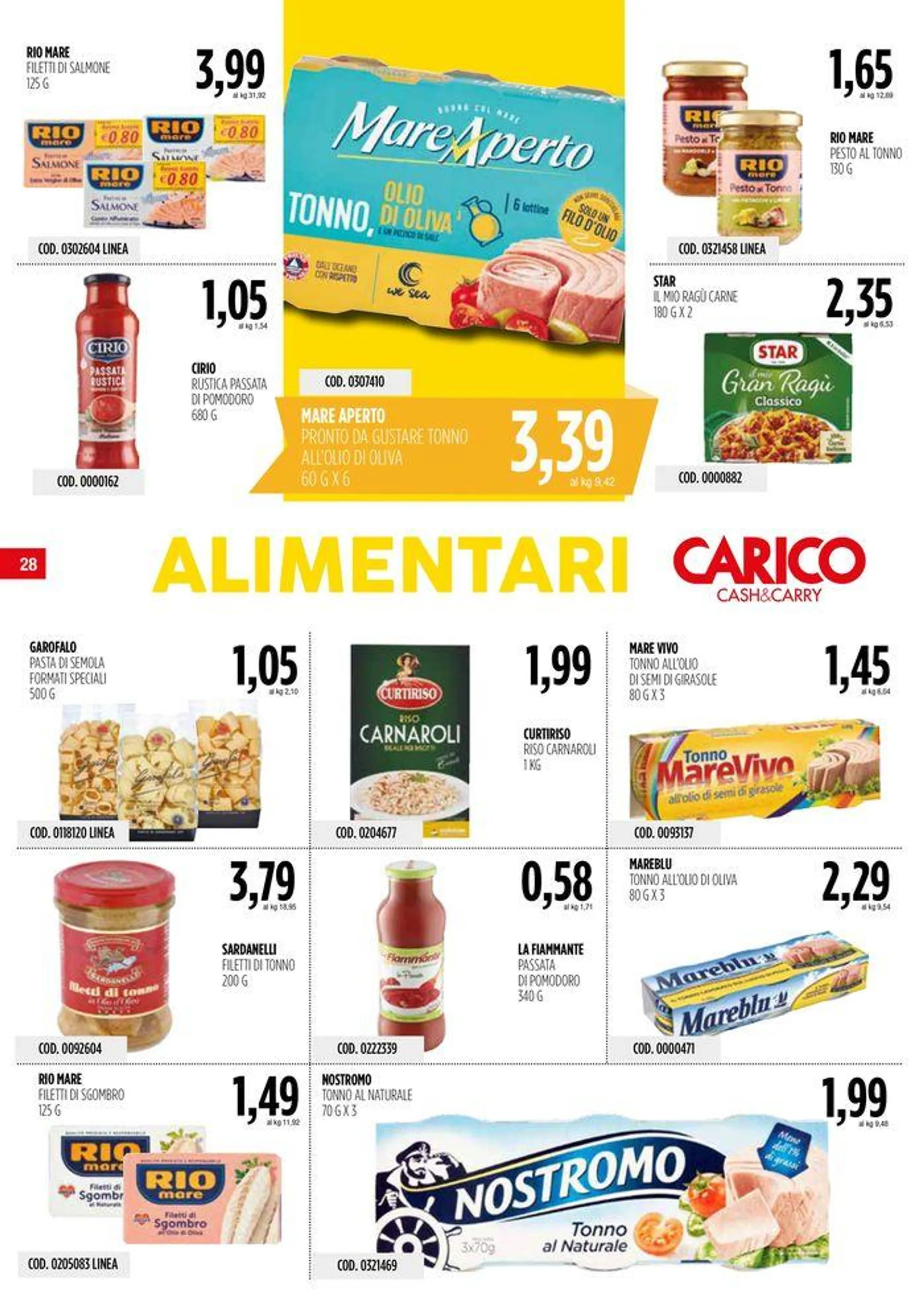 Carico Cash & Carry  da 20 giugno a 3 luglio di 2024 - Pagina del volantino 28