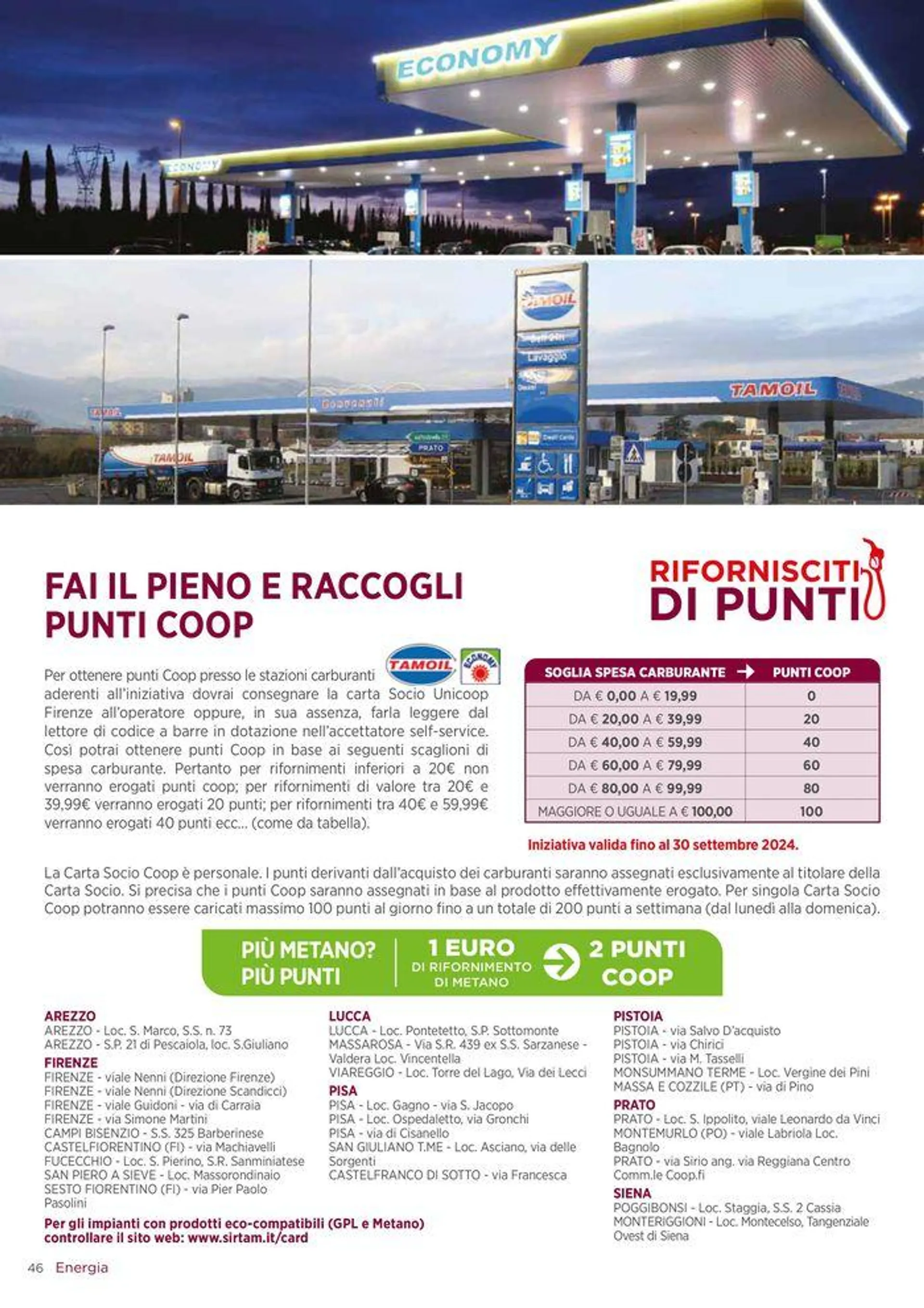 Solo per te Socio Coop . Fino al 30 settembre 2024 da 4 aprile a 30 settembre di 2024 - Pagina del volantino 46