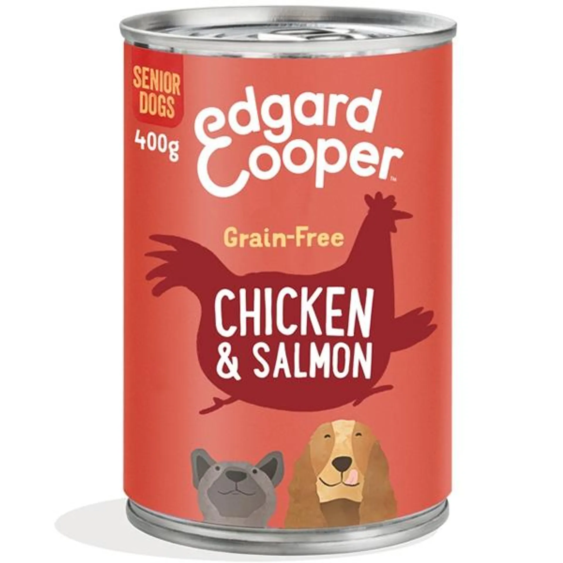 Edgard&Cooper - Senior Pollo e Salmone Senza Cereali