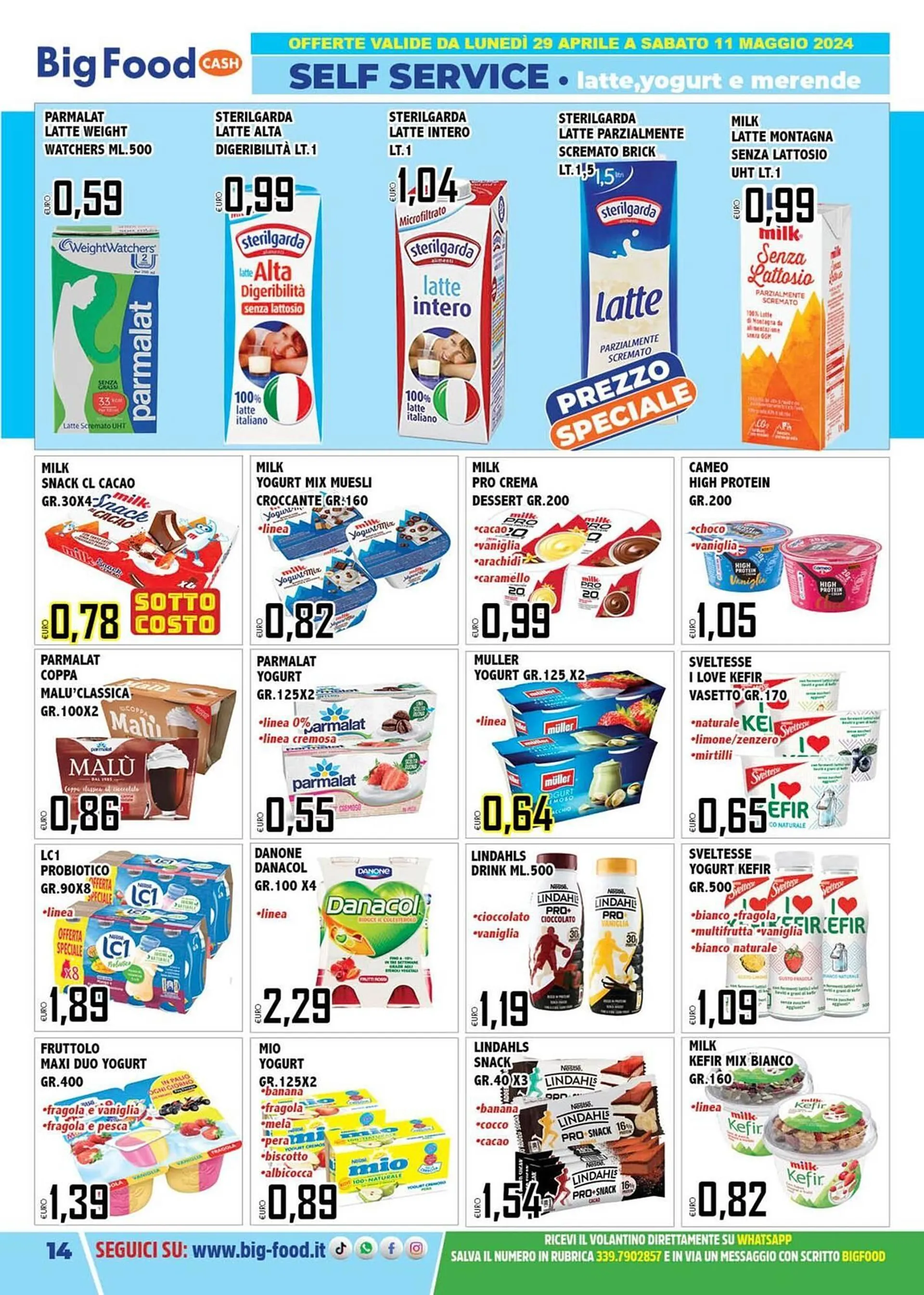 Volantino Big Food da 29 aprile a 11 maggio di 2024 - Pagina del volantino 14