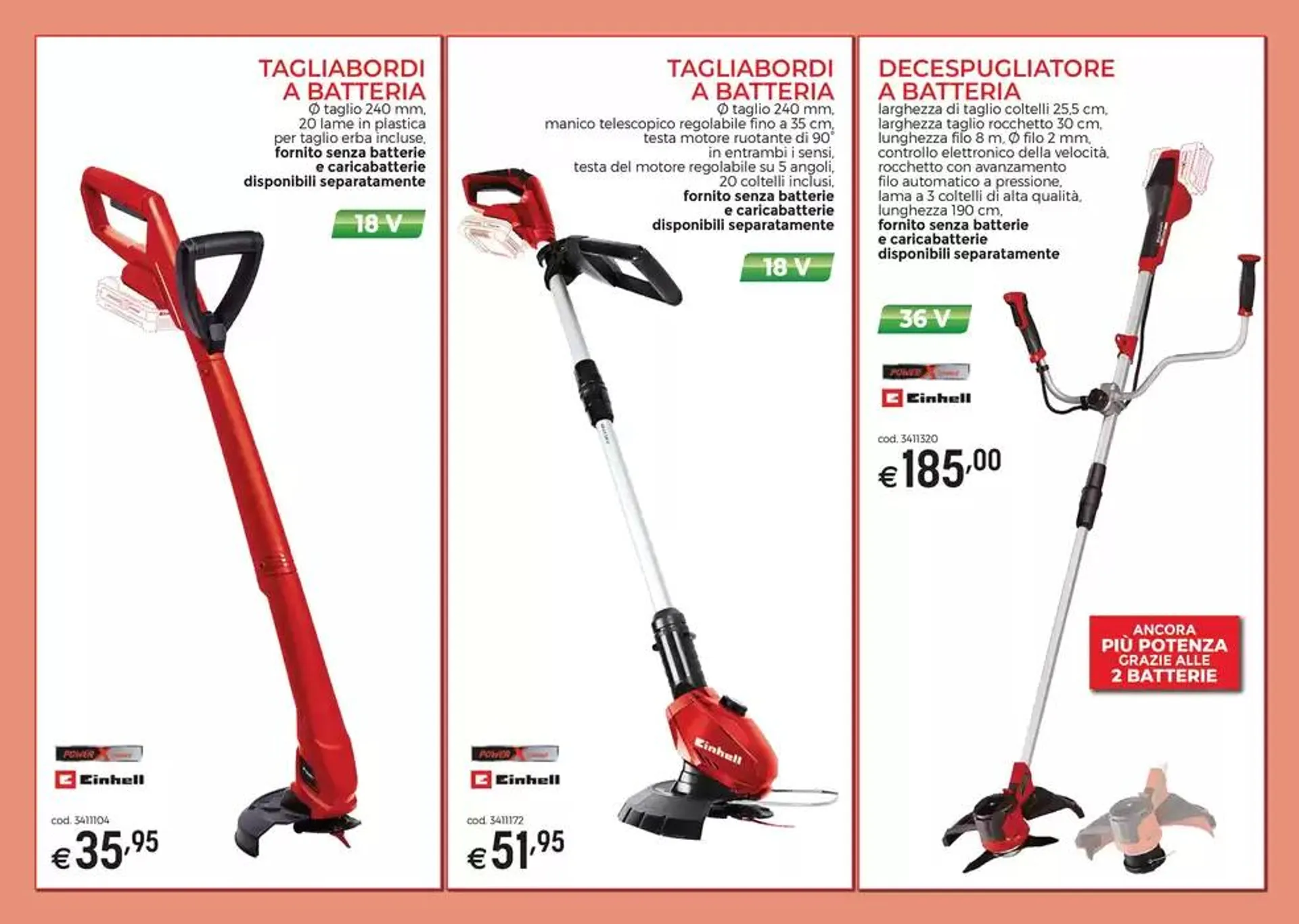 Macchine da giardino  da 19 marzo a 22 settembre di 2025 - Pagina del volantino 23