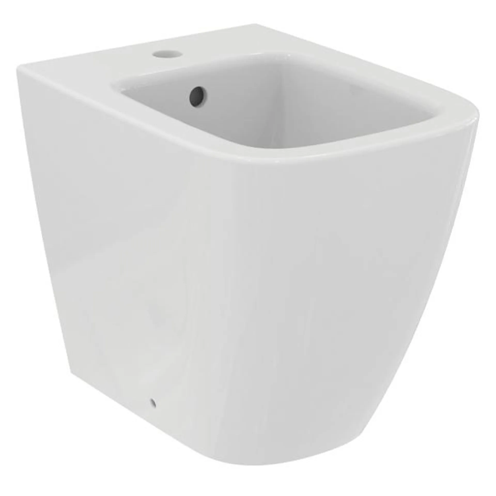 Bidet ideal standard i life s terra filo muro in ceramica bianca