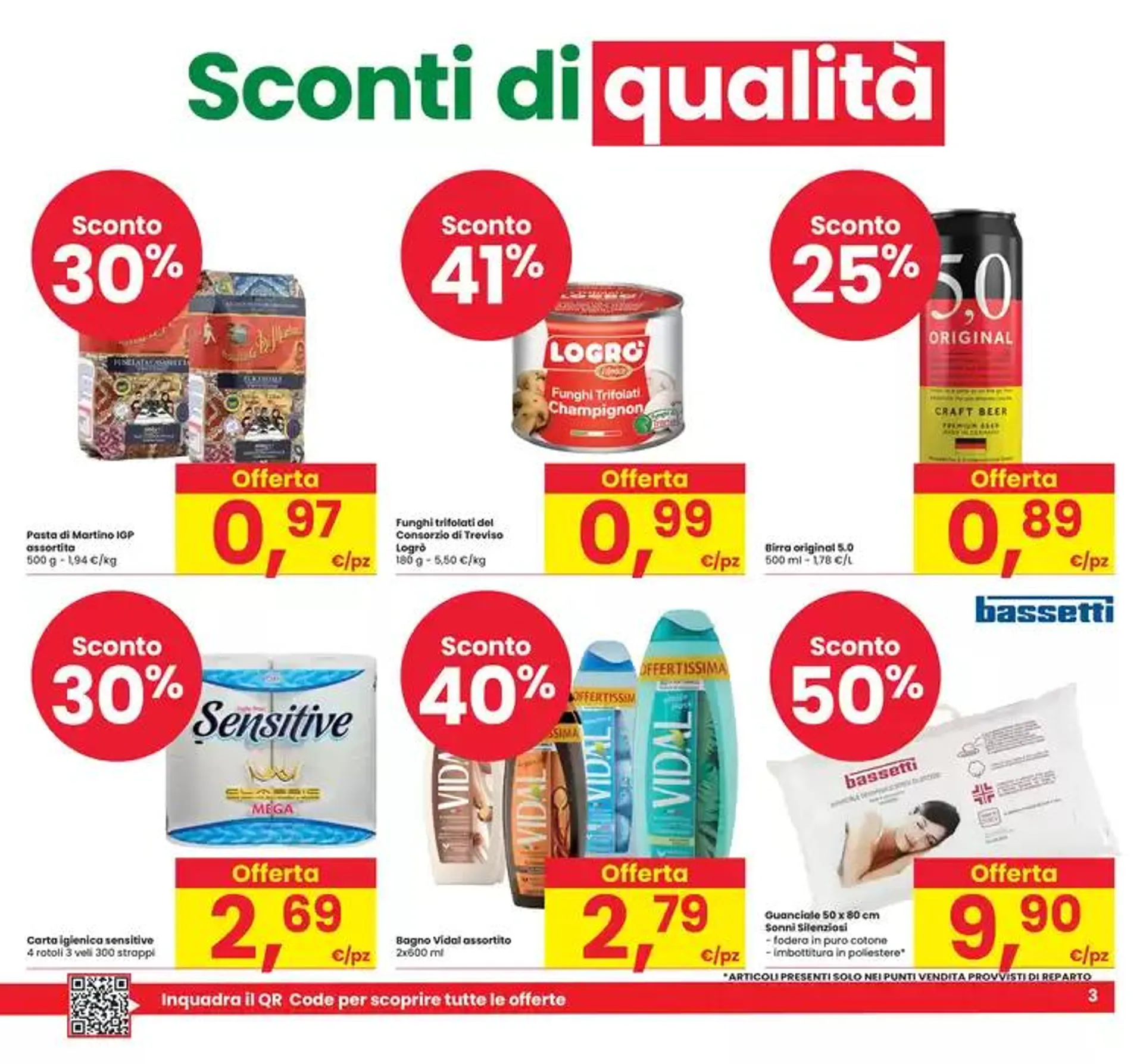  Sconti di qualità  da 17 ottobre a 30 ottobre di 2024 - Pagina del volantino 3