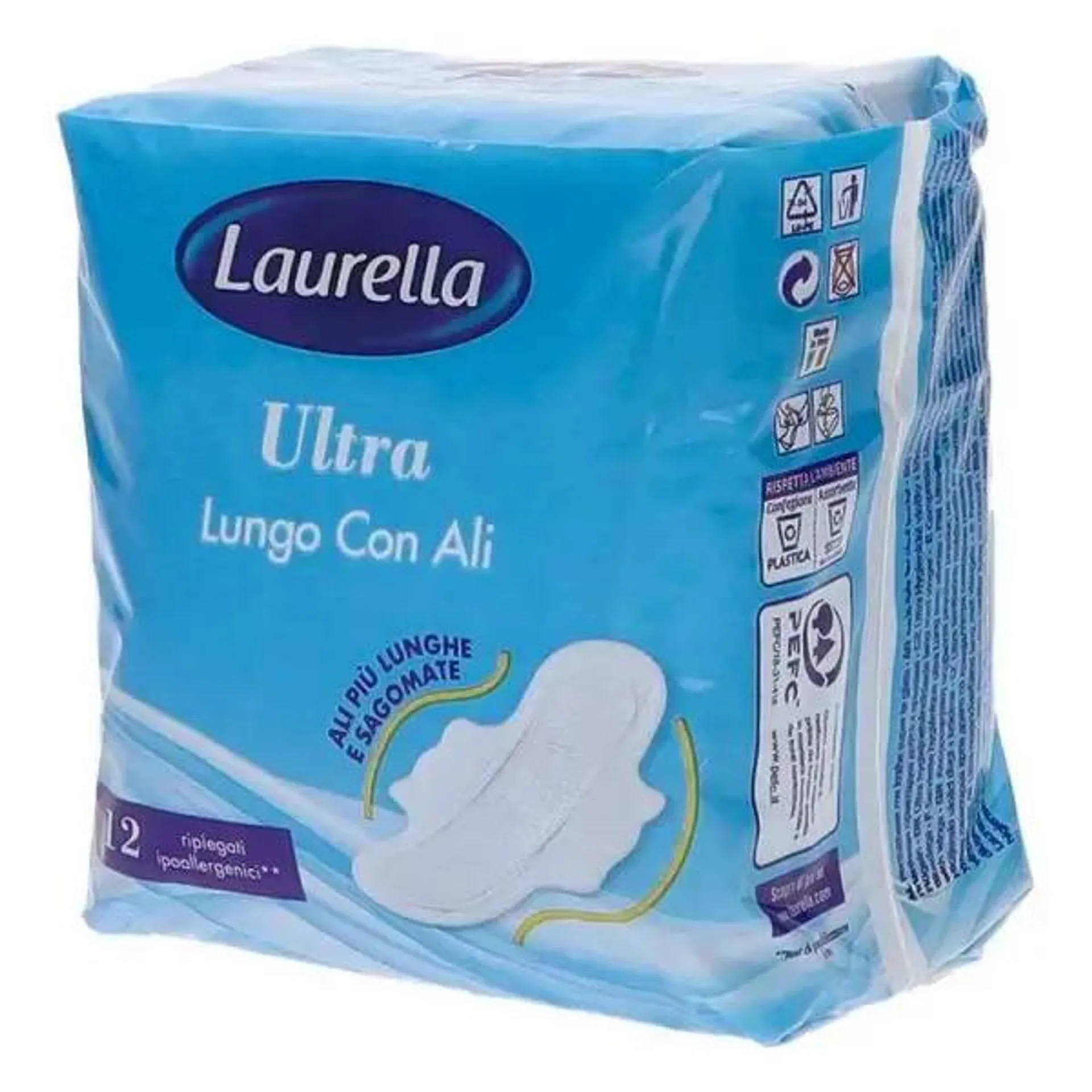 ASSORBENTI LUNGHI LAURELLA ULTRA CON ALI