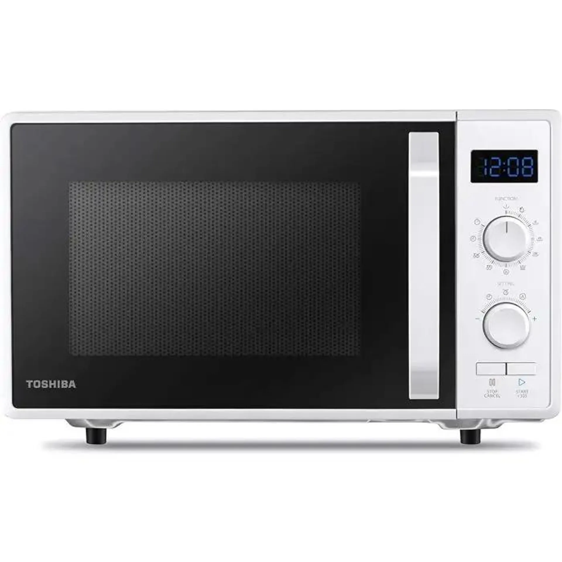 Toshiba mw2-ag23p(wh) 3-in-1 forno a microonde con grill 1050w cottura combinata 23 l