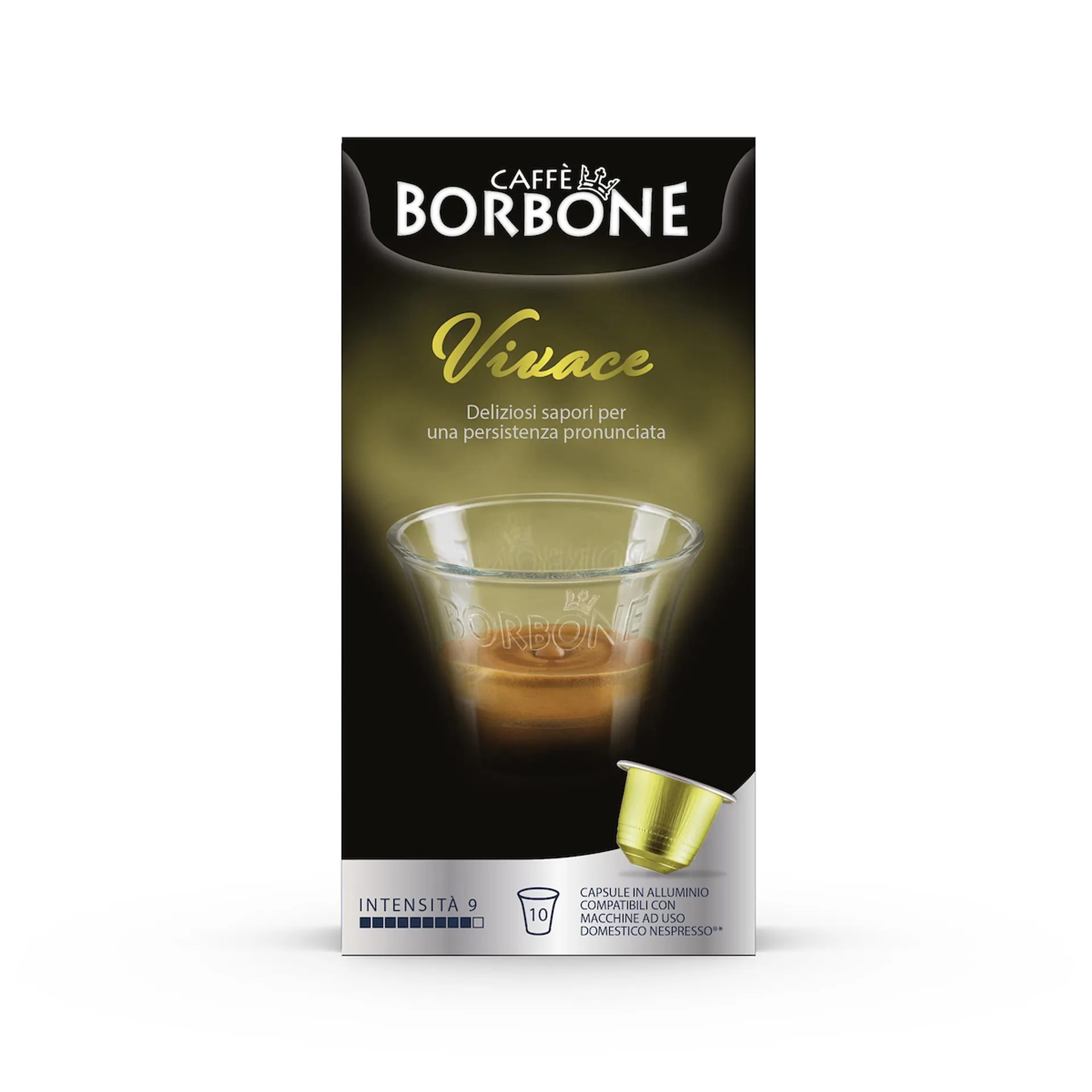 CAFFE' BORBONE - 240 CAPSULE ALLUMINIO VIVACE