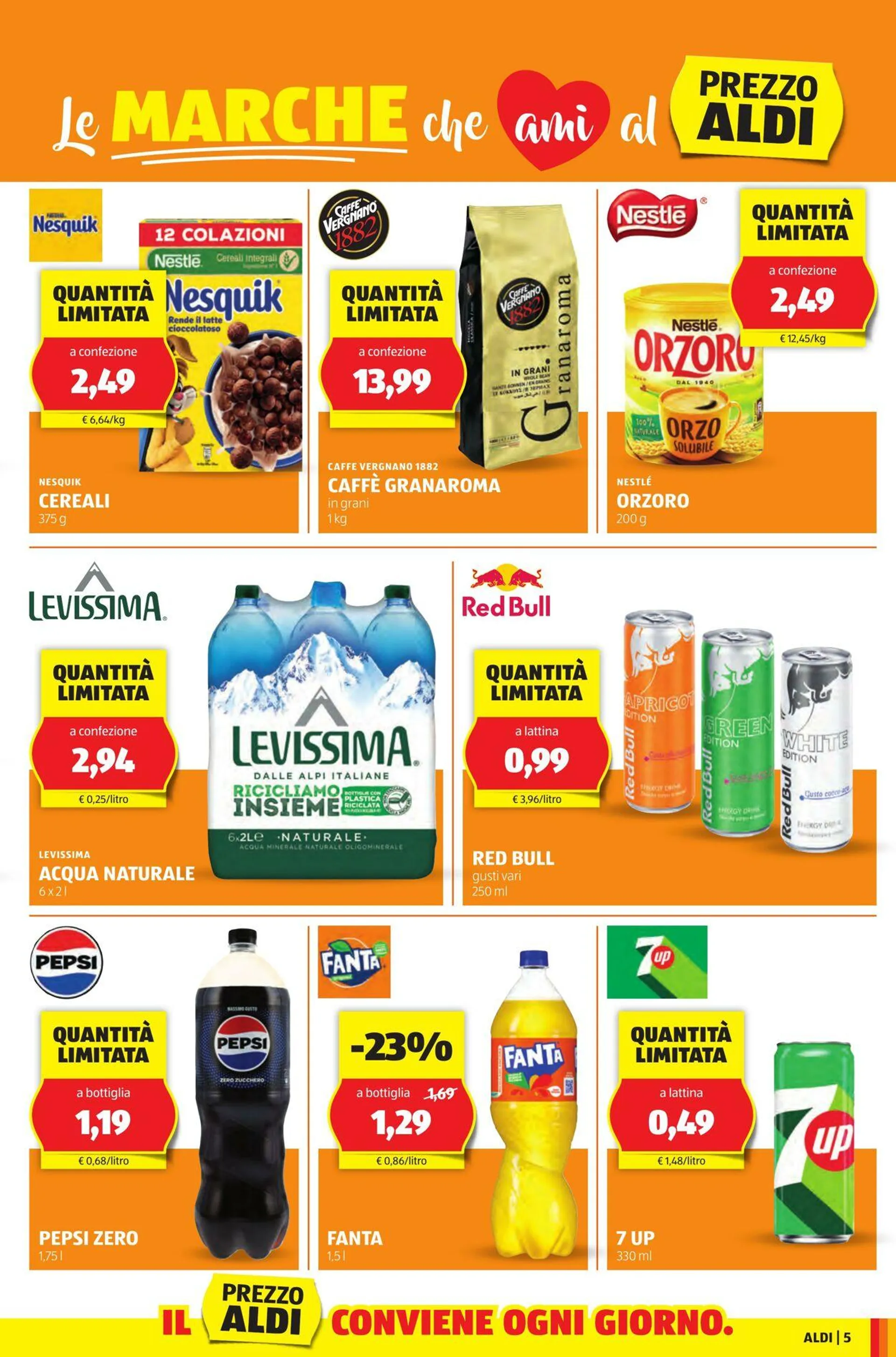 Aldi Volantino attuale da 21 luglio a 27 luglio di 2025 - Pagina del volantino 5