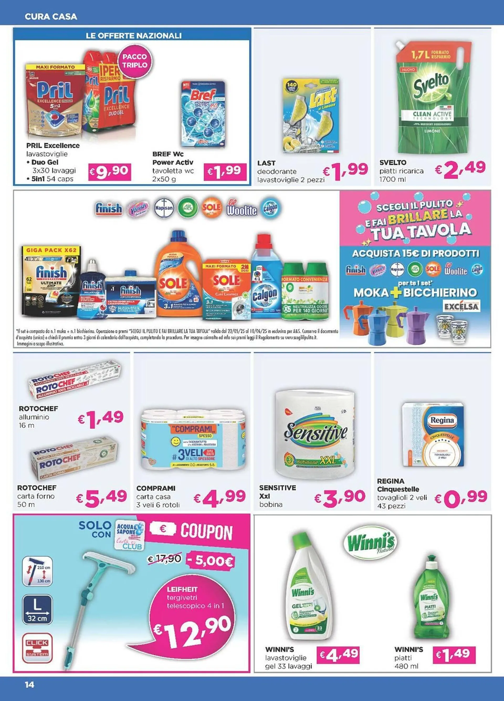 Volantino Acqua & Sapone da 19 maggio a 10 giugno di 2025 - Pagina del volantino 14