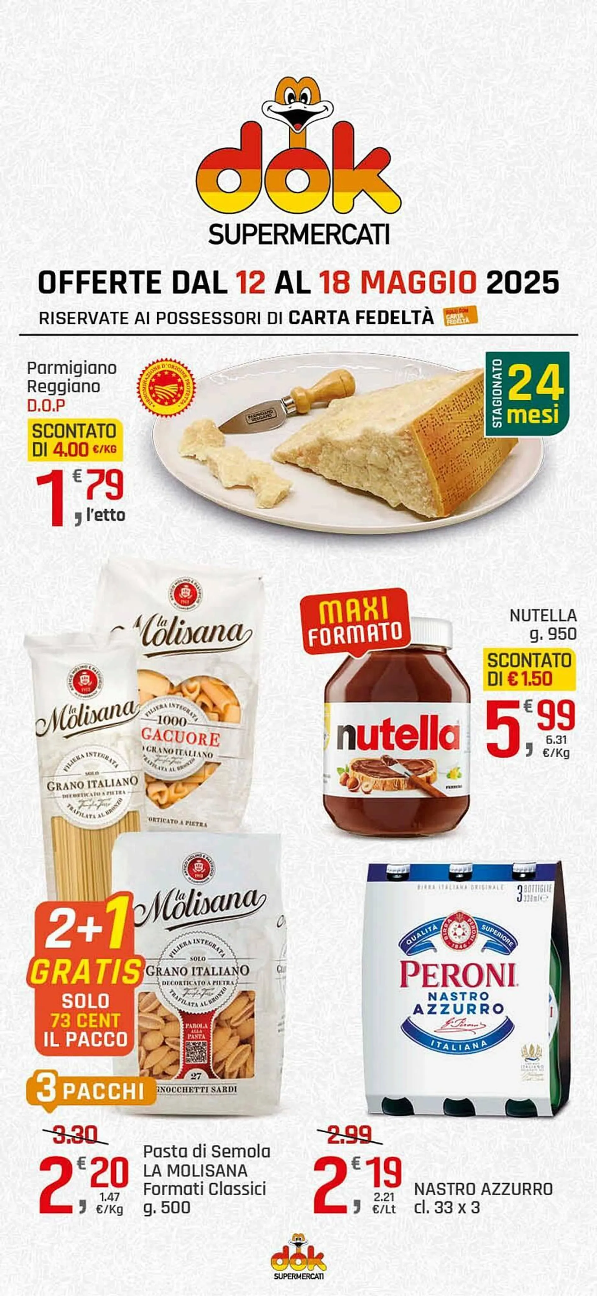 Volantino Supermercati Dok - 1