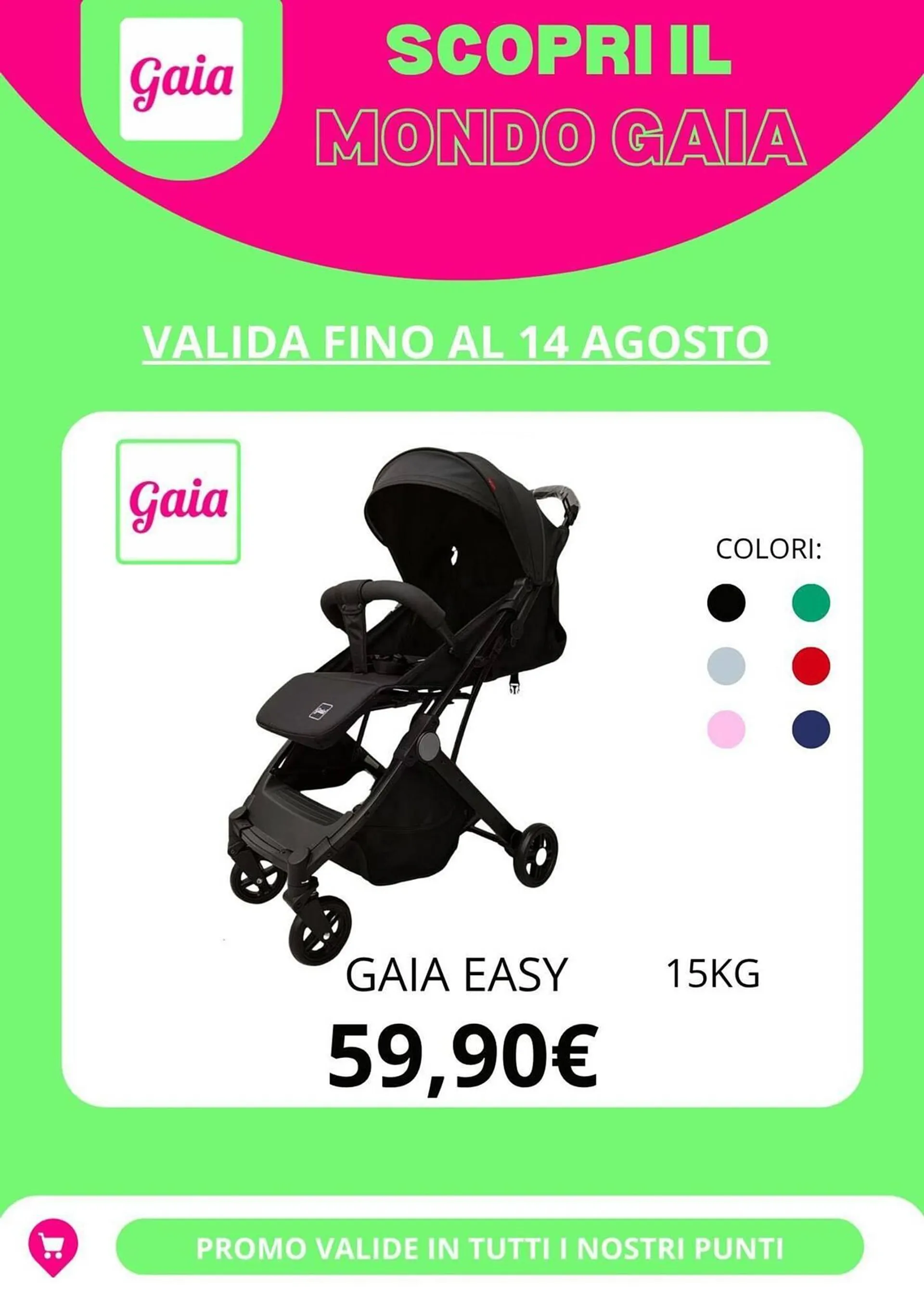 Volantino Sanitaria Gaia da 24 luglio a 14 agosto di 2025 - Pagina del volantino 1