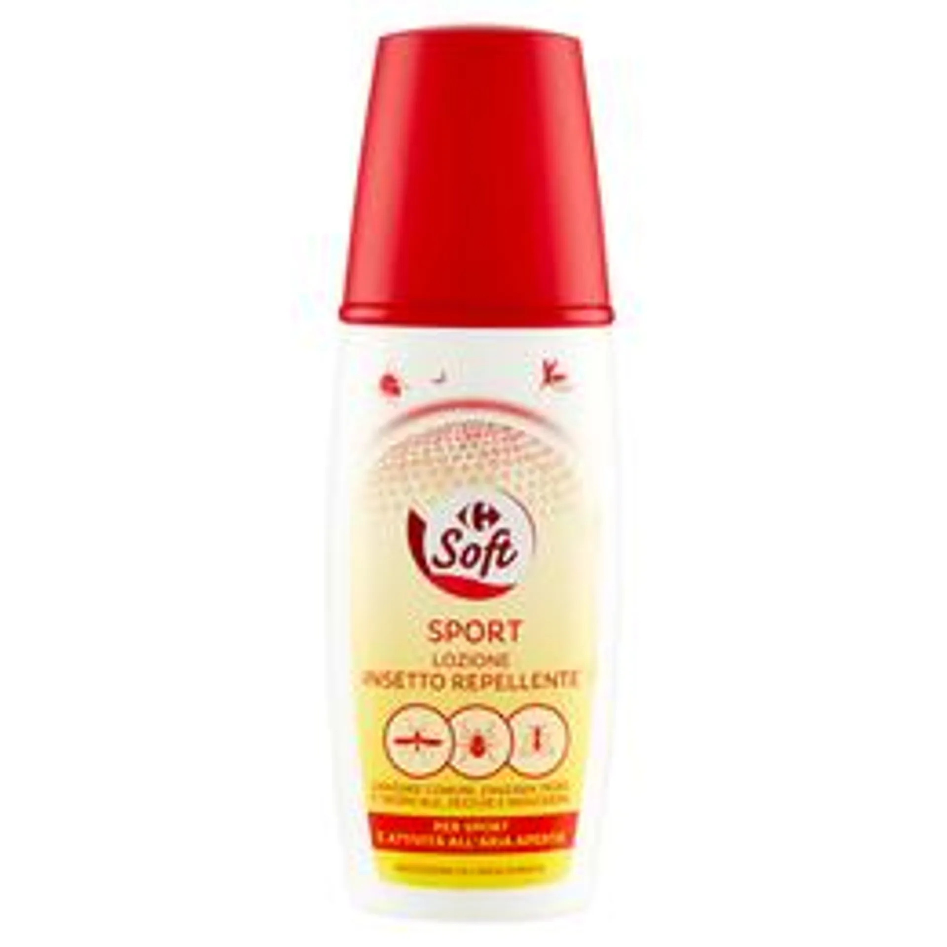 Carrefour Soft Sport Lozione Insetto Repellente 100 ml