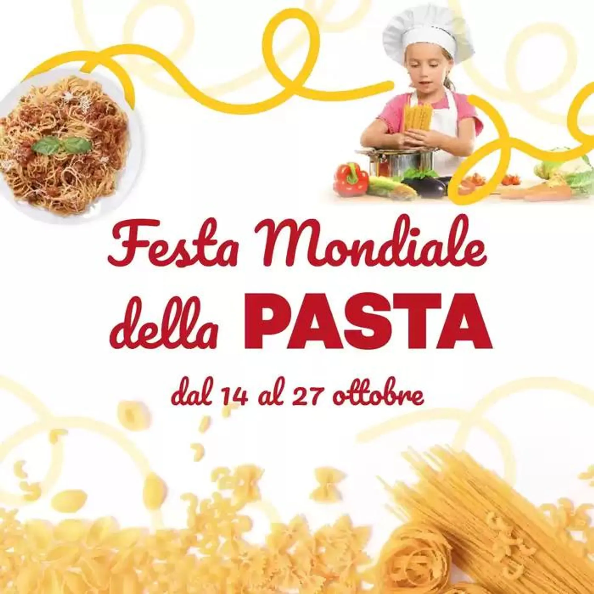 Festa mondiale della pasta  da 18 ottobre a 27 ottobre di 2024 - Pagina del volantino 1