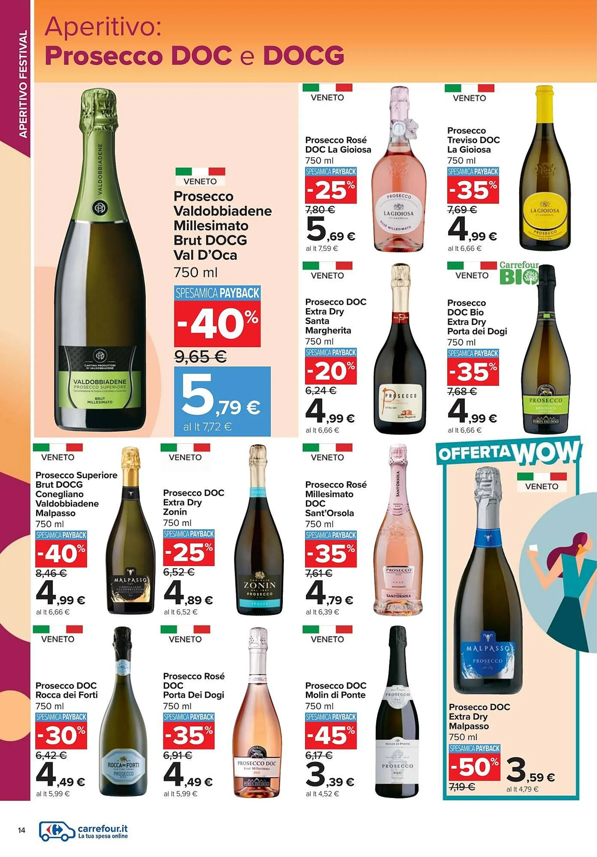Volantino Carrefour Market da 12 maggio a 3 giugno di 2025 - Pagina del volantino 14