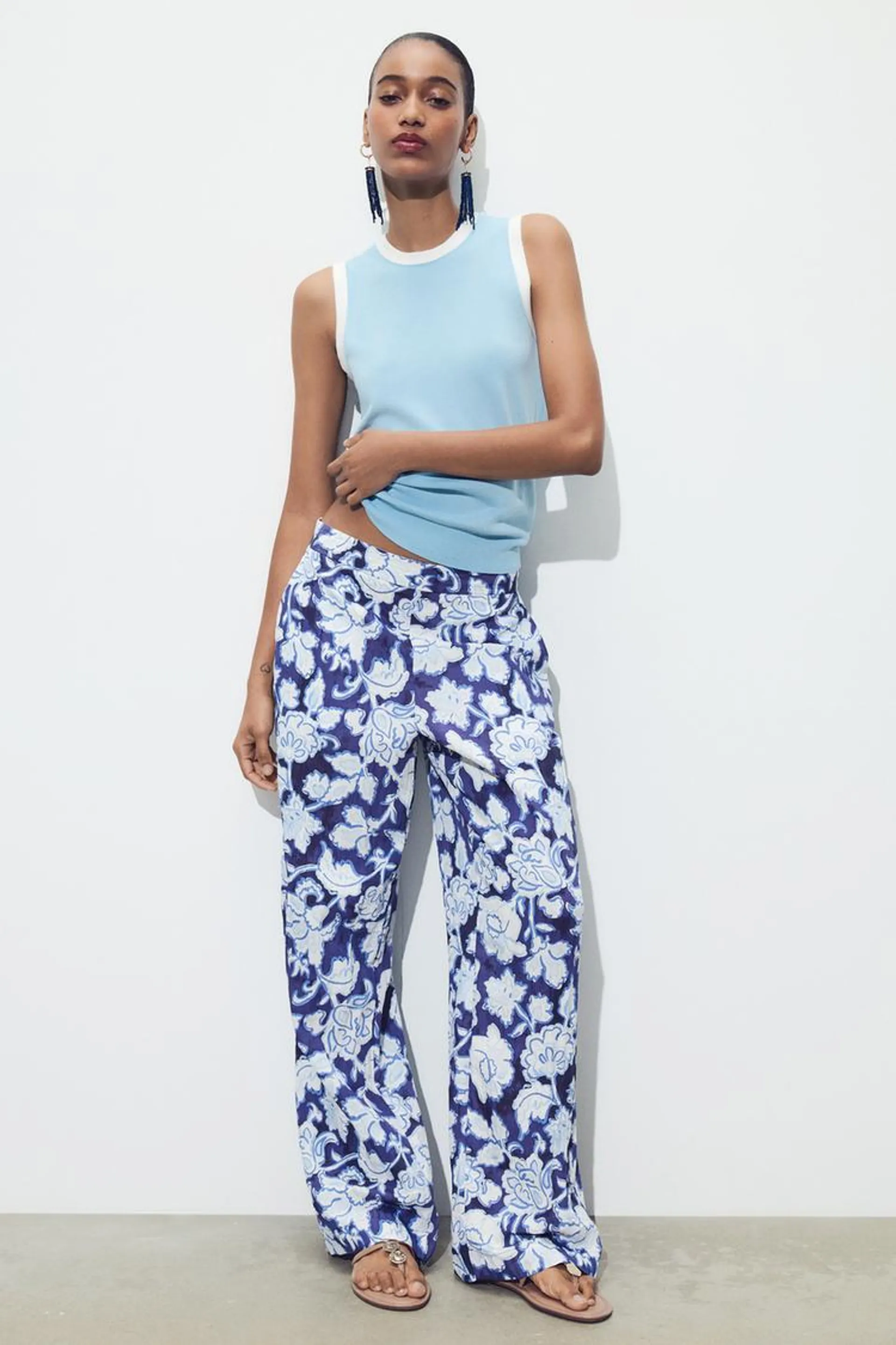 TOP IN MAGLIA GIROMANICA