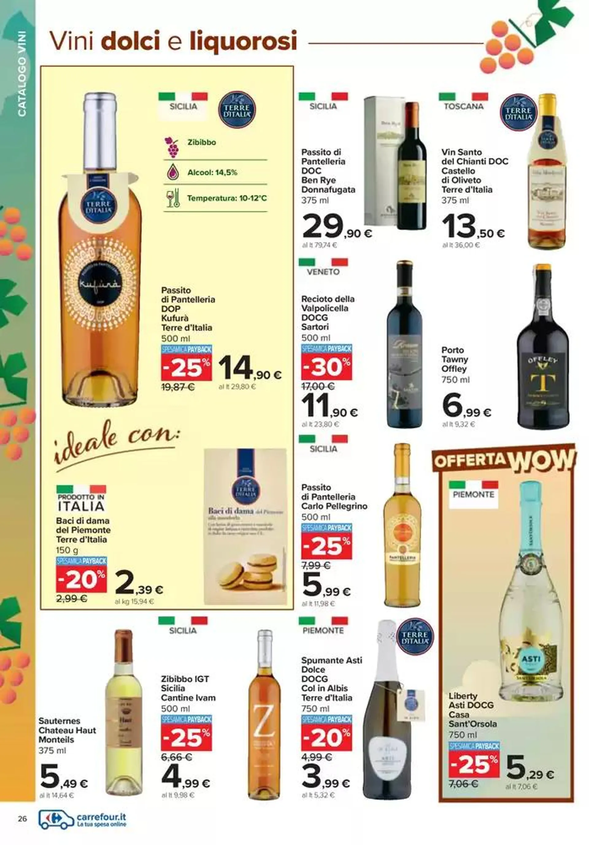 Catalogo Vini da 7 ottobre a 10 novembre di 2024 - Pagina del volantino 26