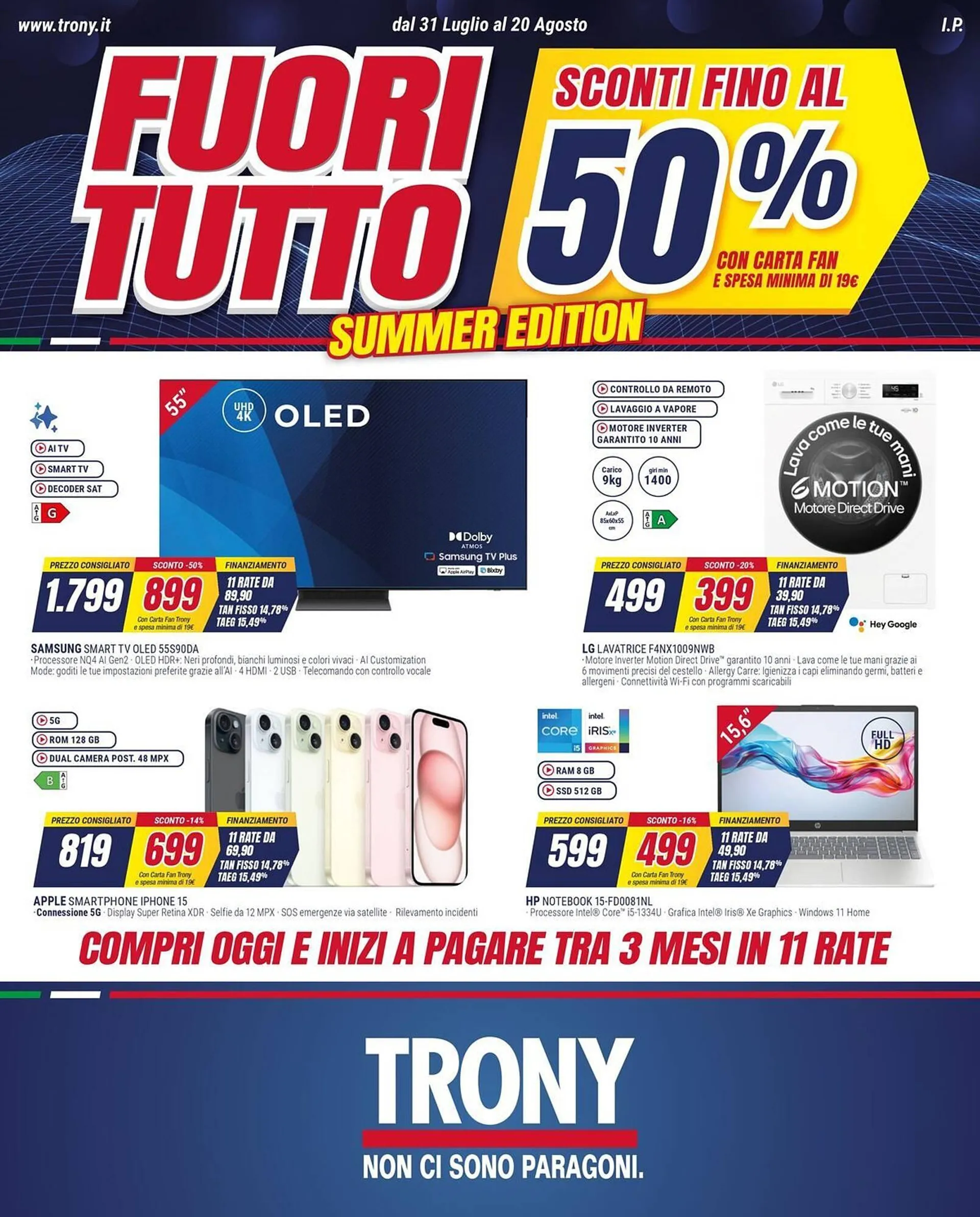 Volantino Trony - 1