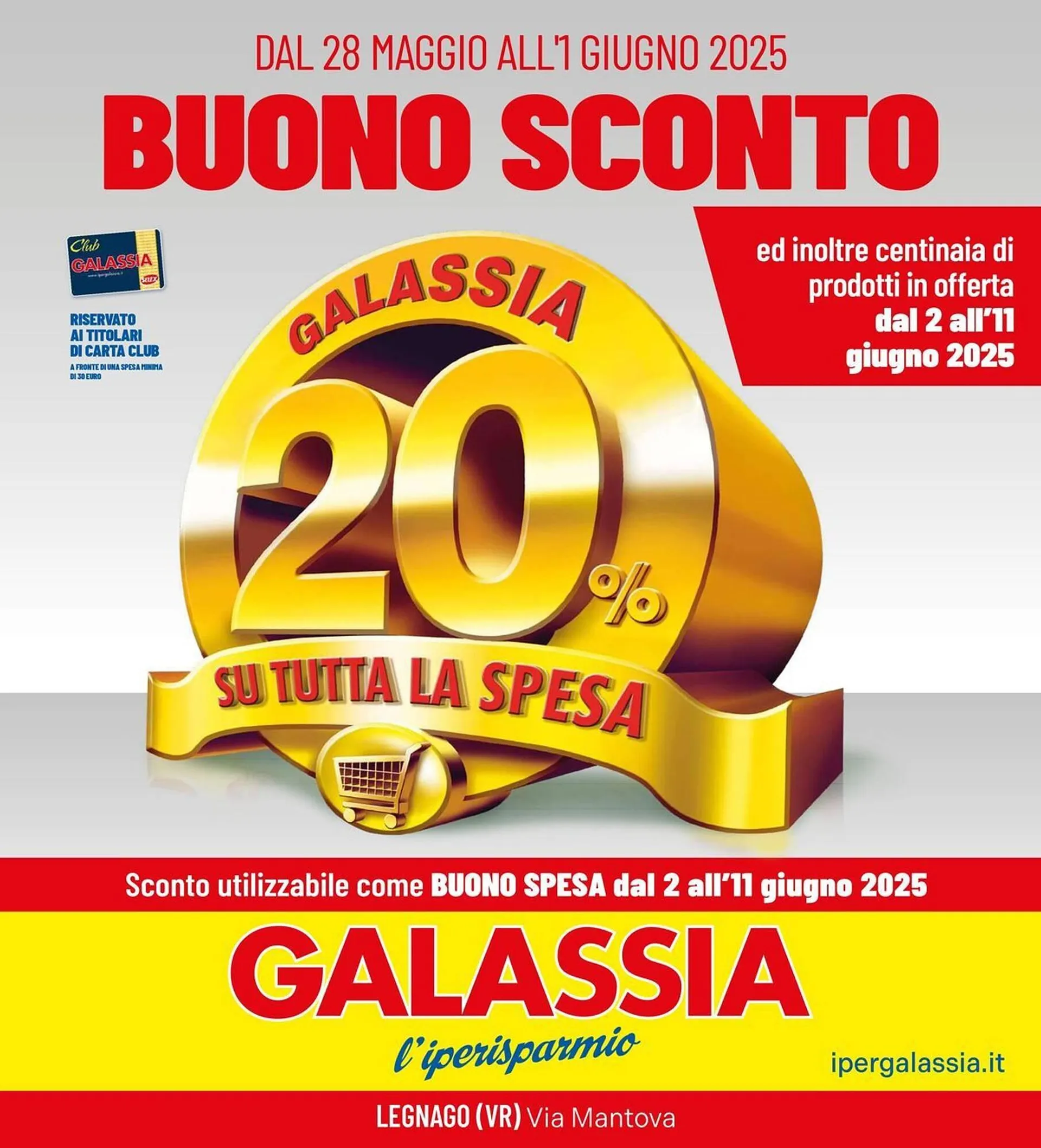 Volantino Galassia - 1