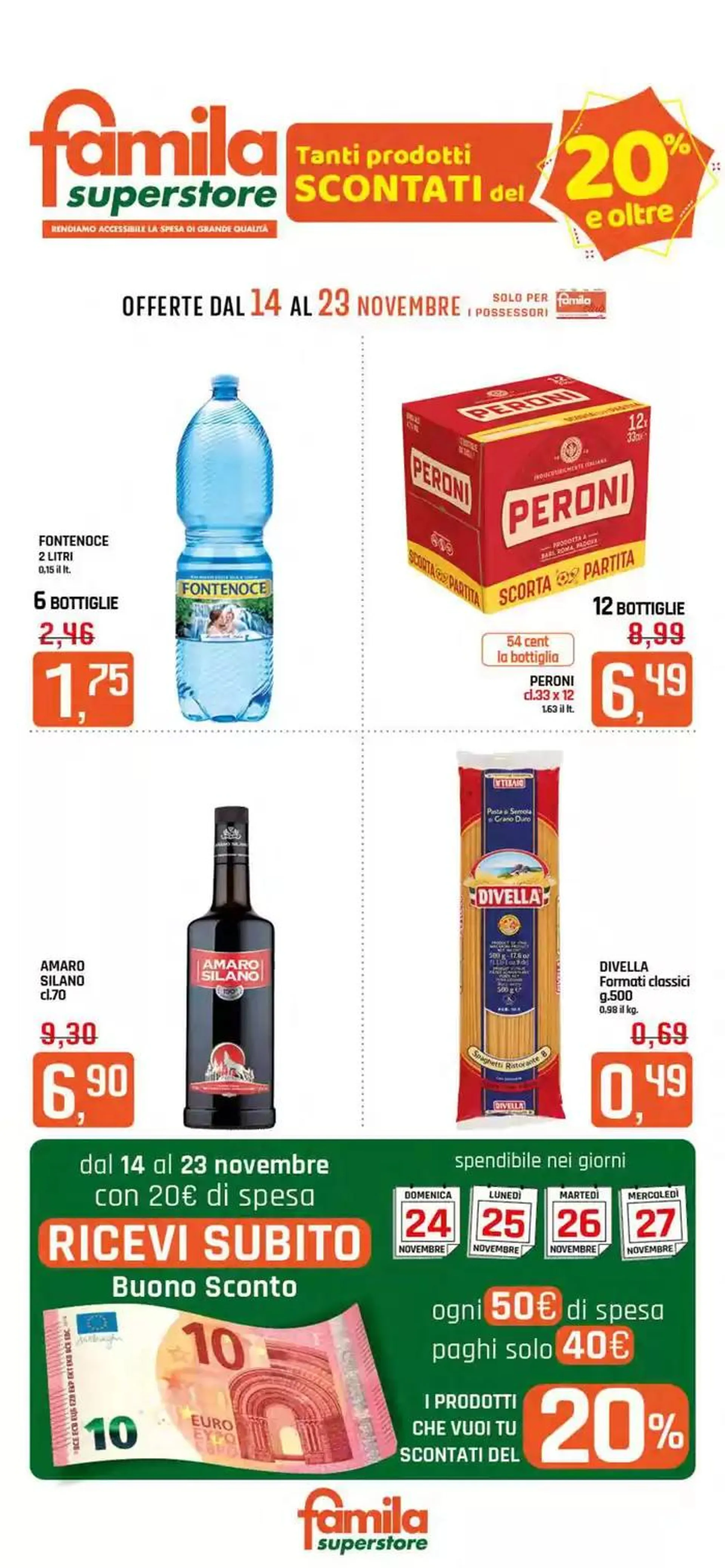 Tanti prodotti scontati del 20% e oltre - 1