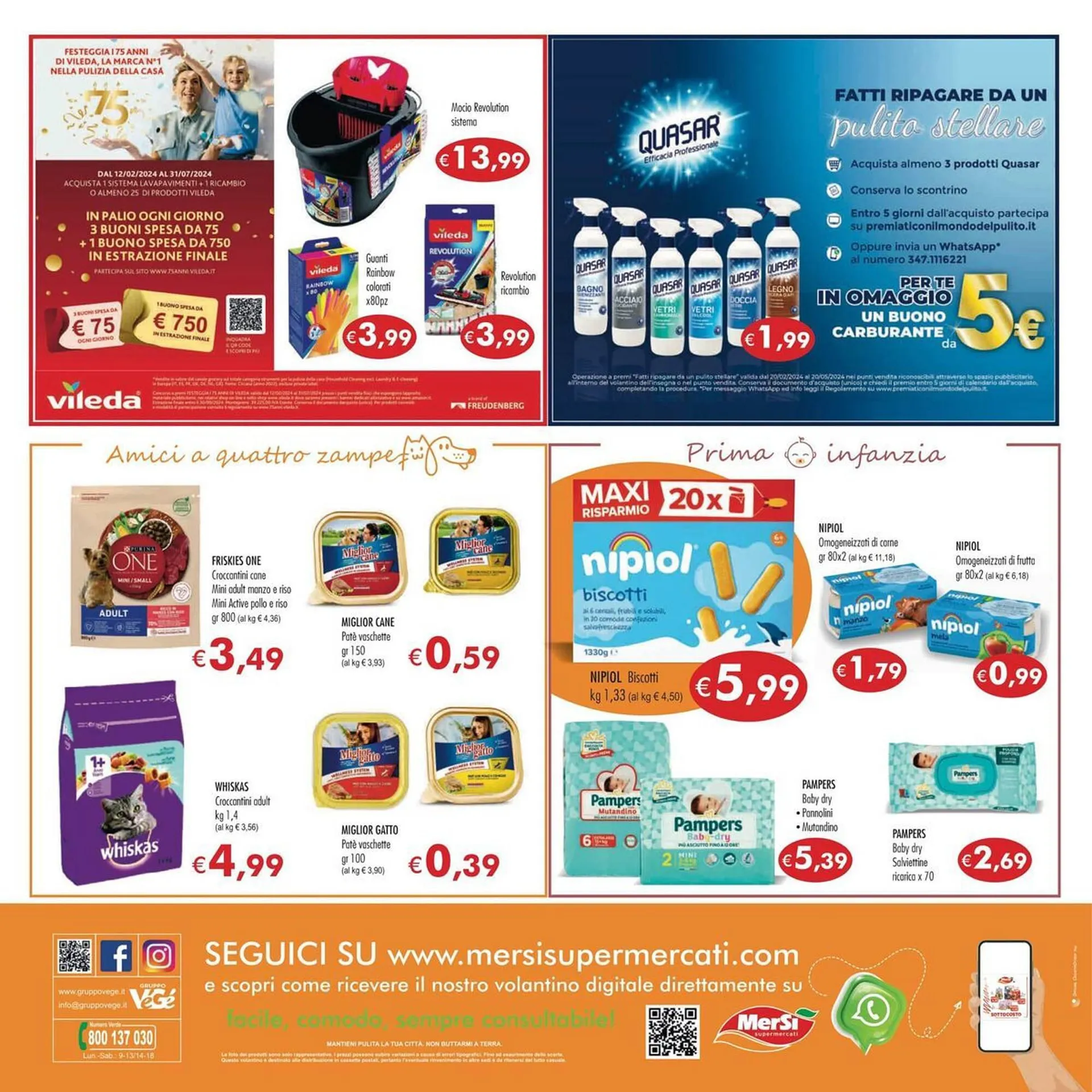 Volantino MerSi Supermercati da 3 aprile a 16 aprile di 2024 - Pagina del volantino 16