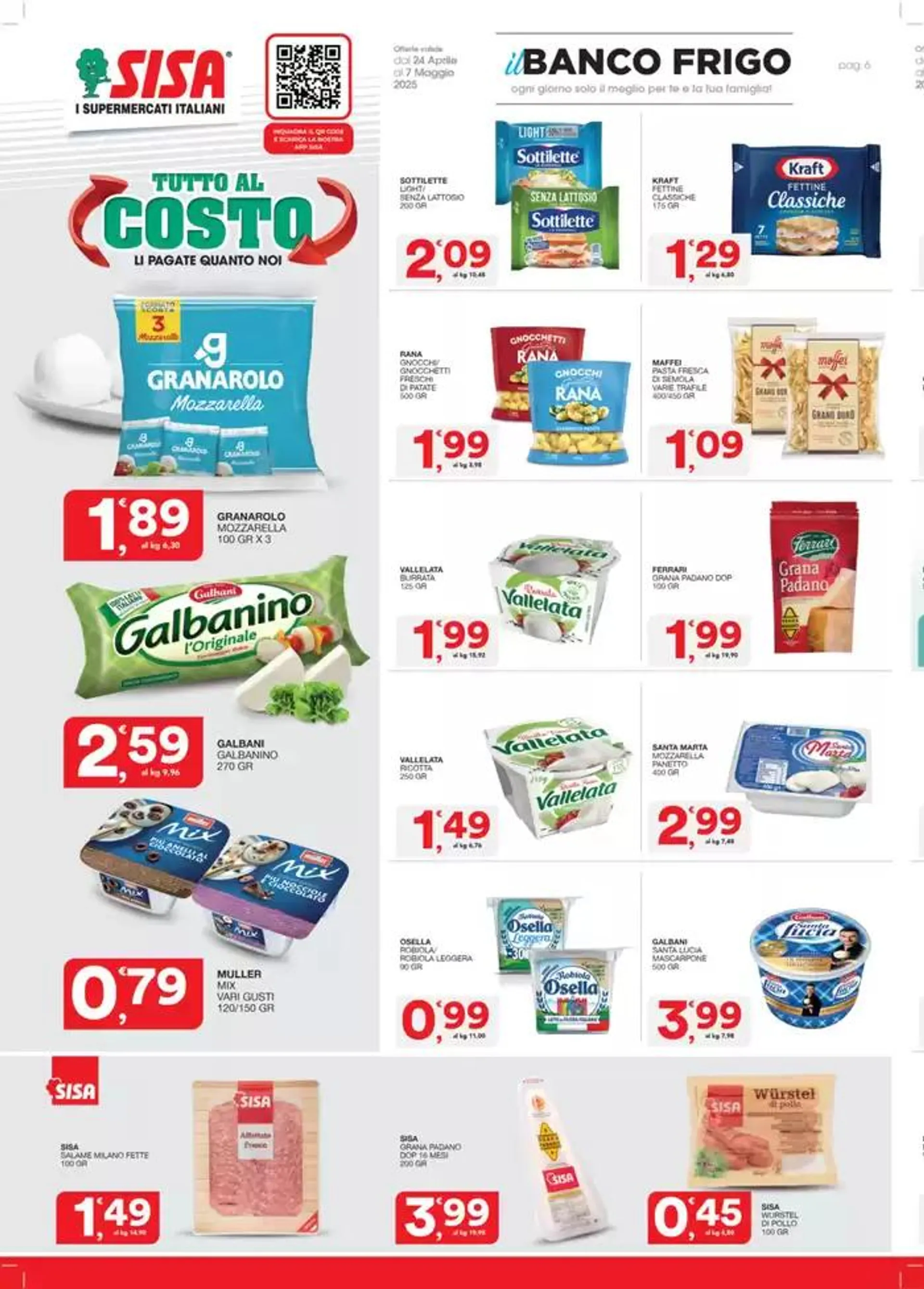 Tutto al costo da 24 aprile a 9 maggio di 2025 - Pagina del volantino 6