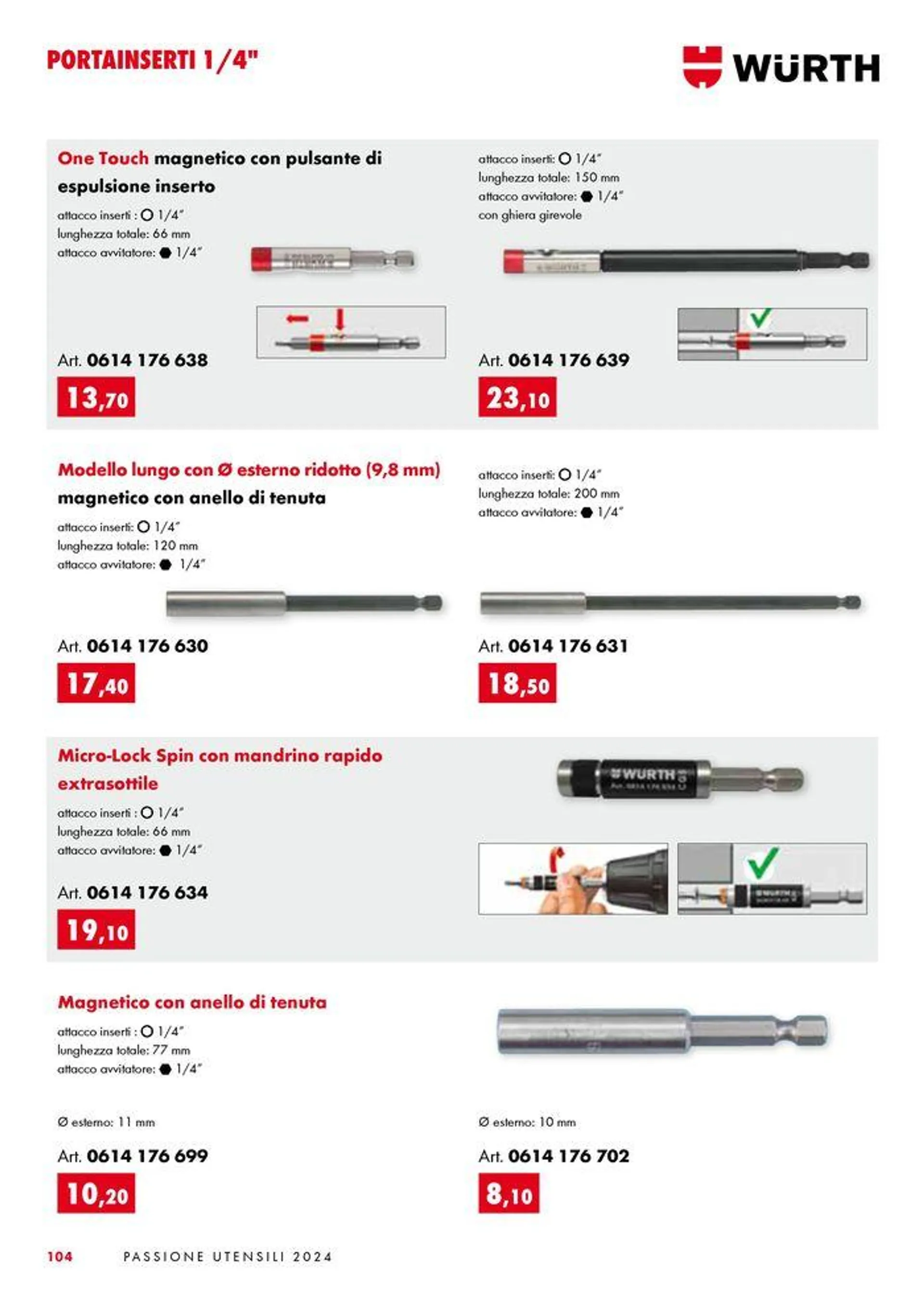 Passione utensili da 6 marzo a 30 giugno di 2024 - Pagina del volantino 104