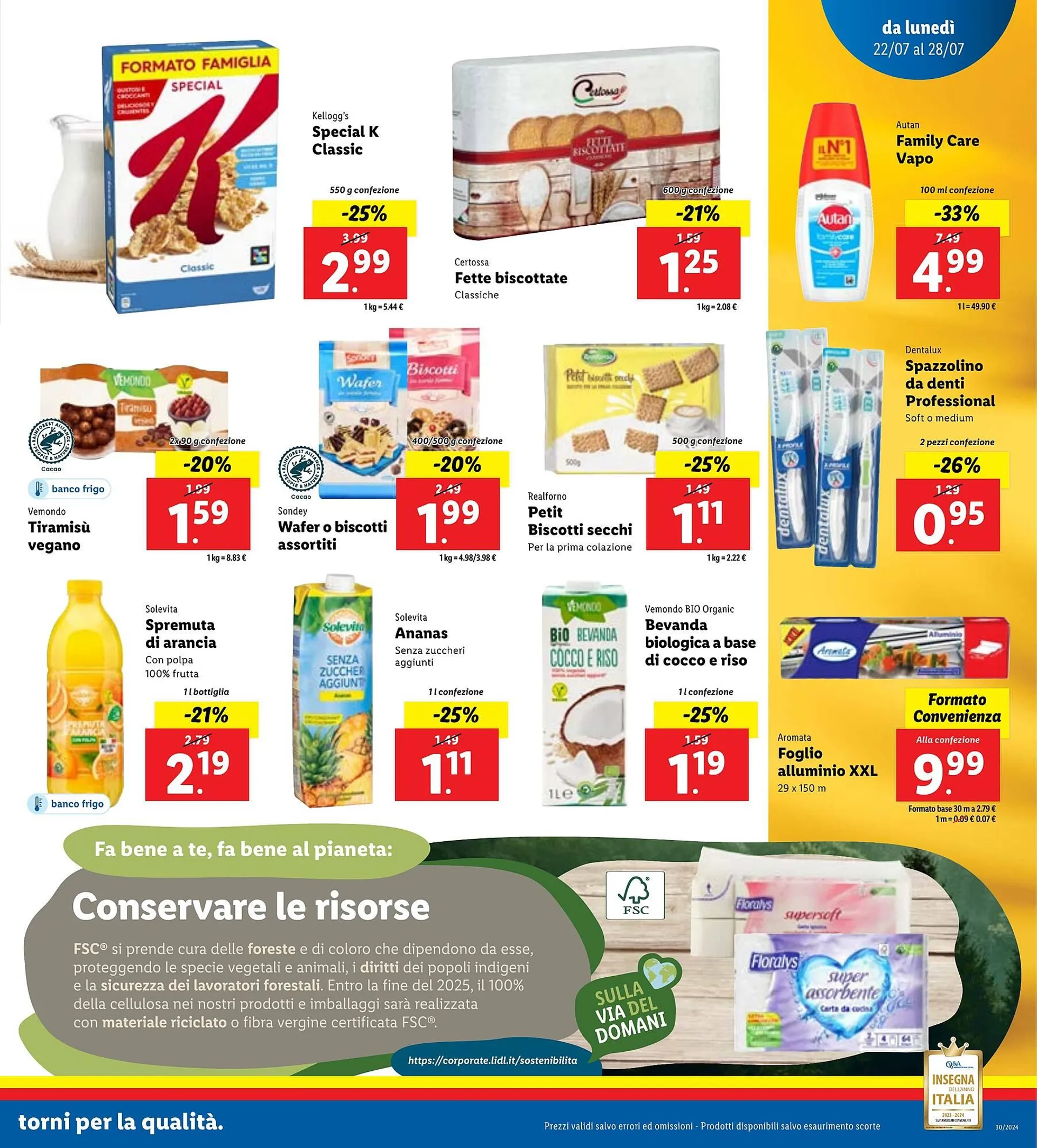 Volantino Lidl da 22 luglio a 28 luglio di 2024 - Pagina del volantino 9