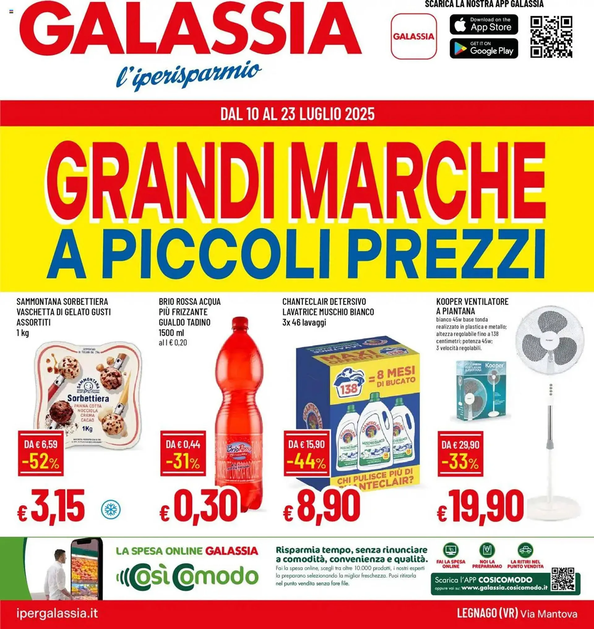 Volantino Galassia da 10 luglio a 23 luglio di 2025 - Pagina del volantino 1