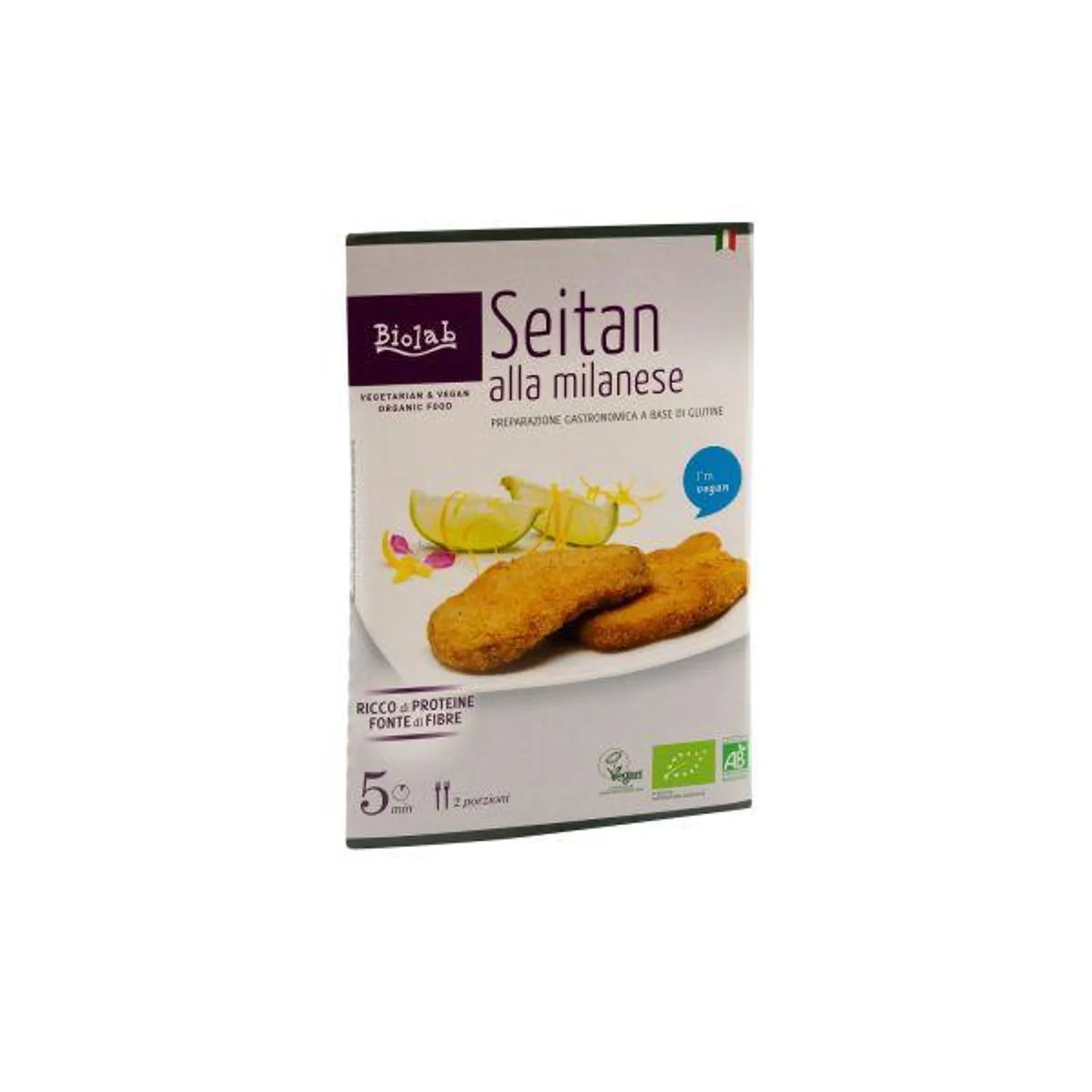 Seitan alla Milanese Biolab 150 G