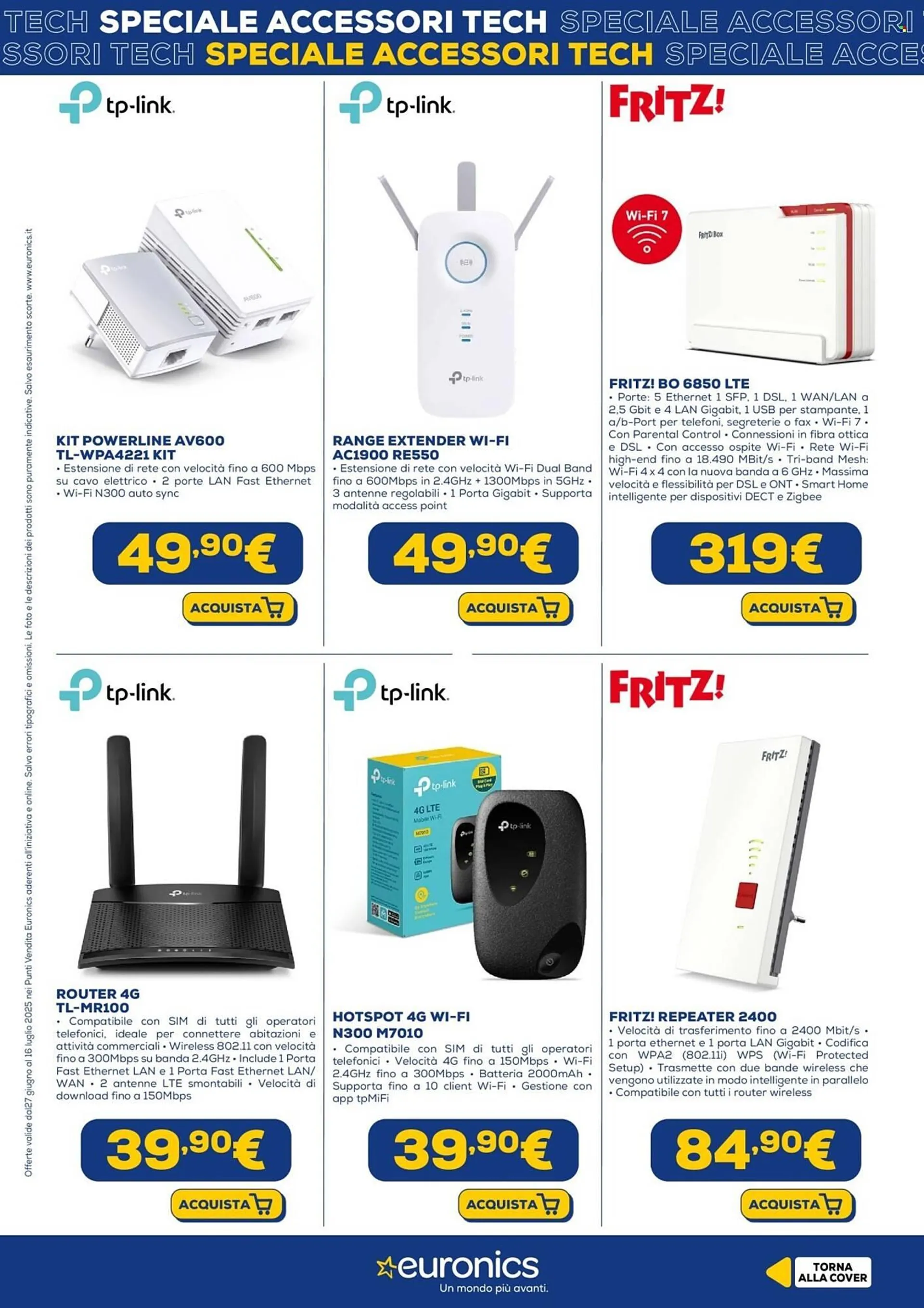 Volantino Euronics da 27 giugno a 16 luglio di 2025 - Pagina del volantino 3