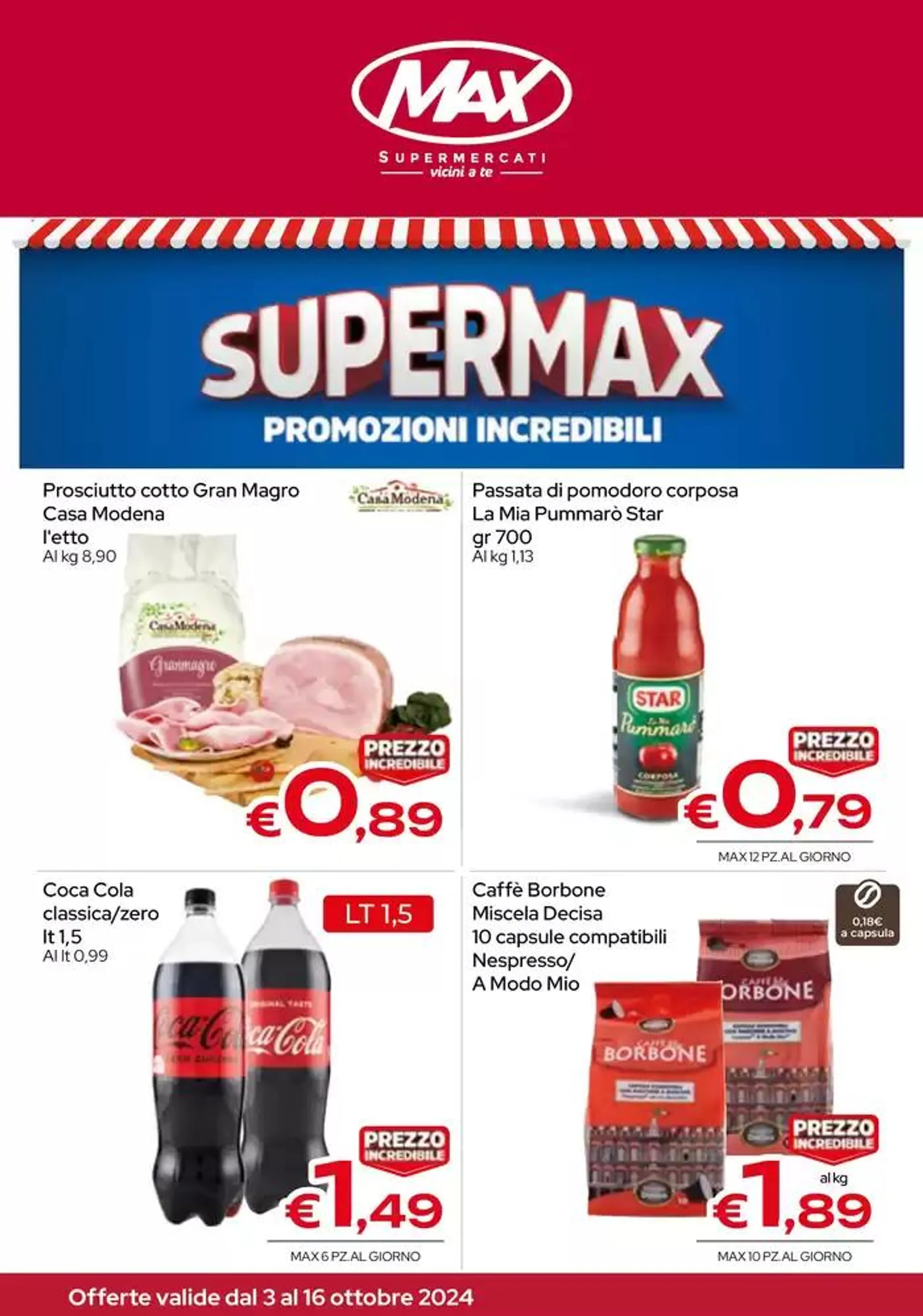 Supermax promozioni incredibili - 1