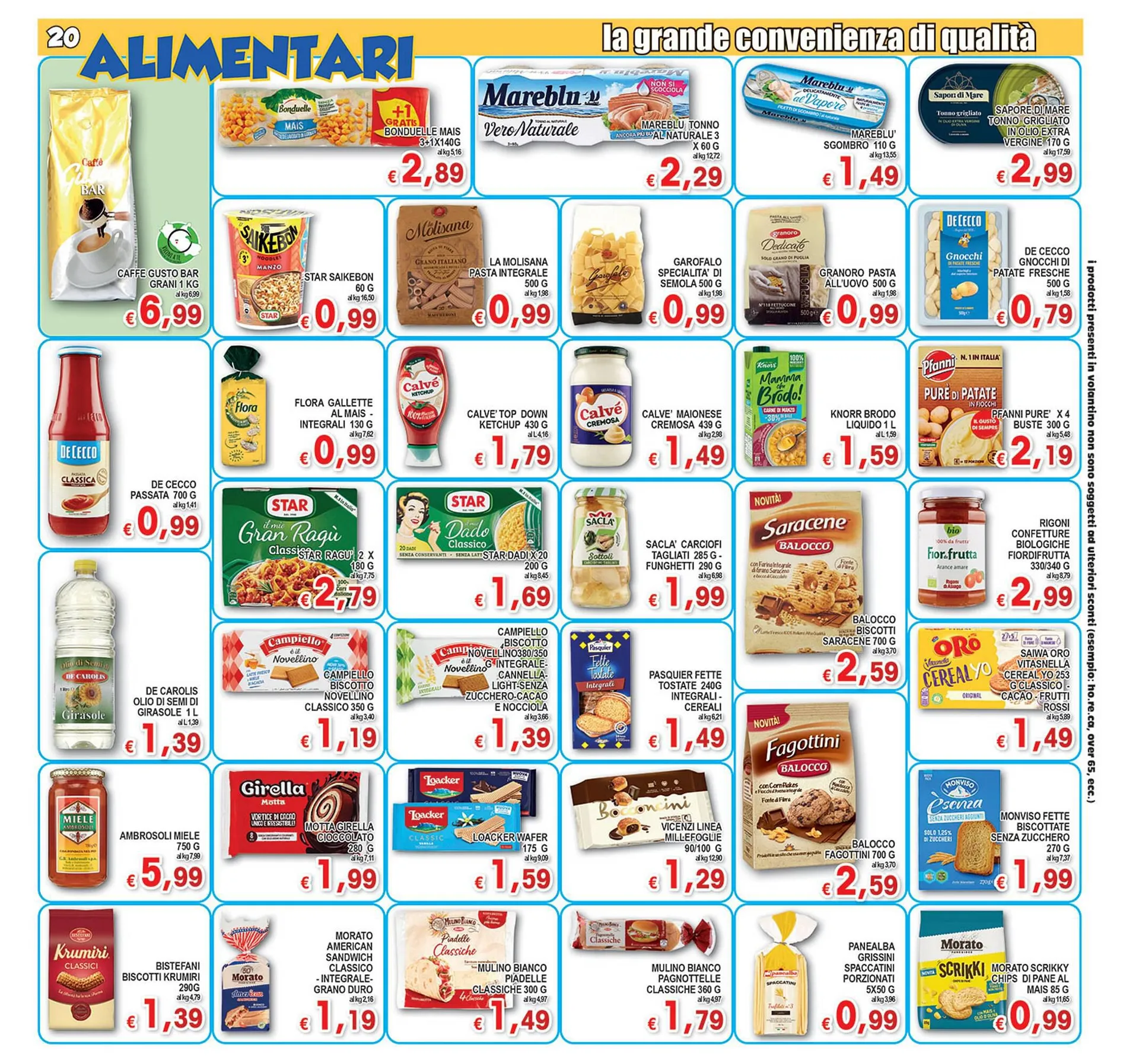 Volantino Top Supermercati da 8 marzo a 19 marzo di 2024 - Pagina del volantino 20