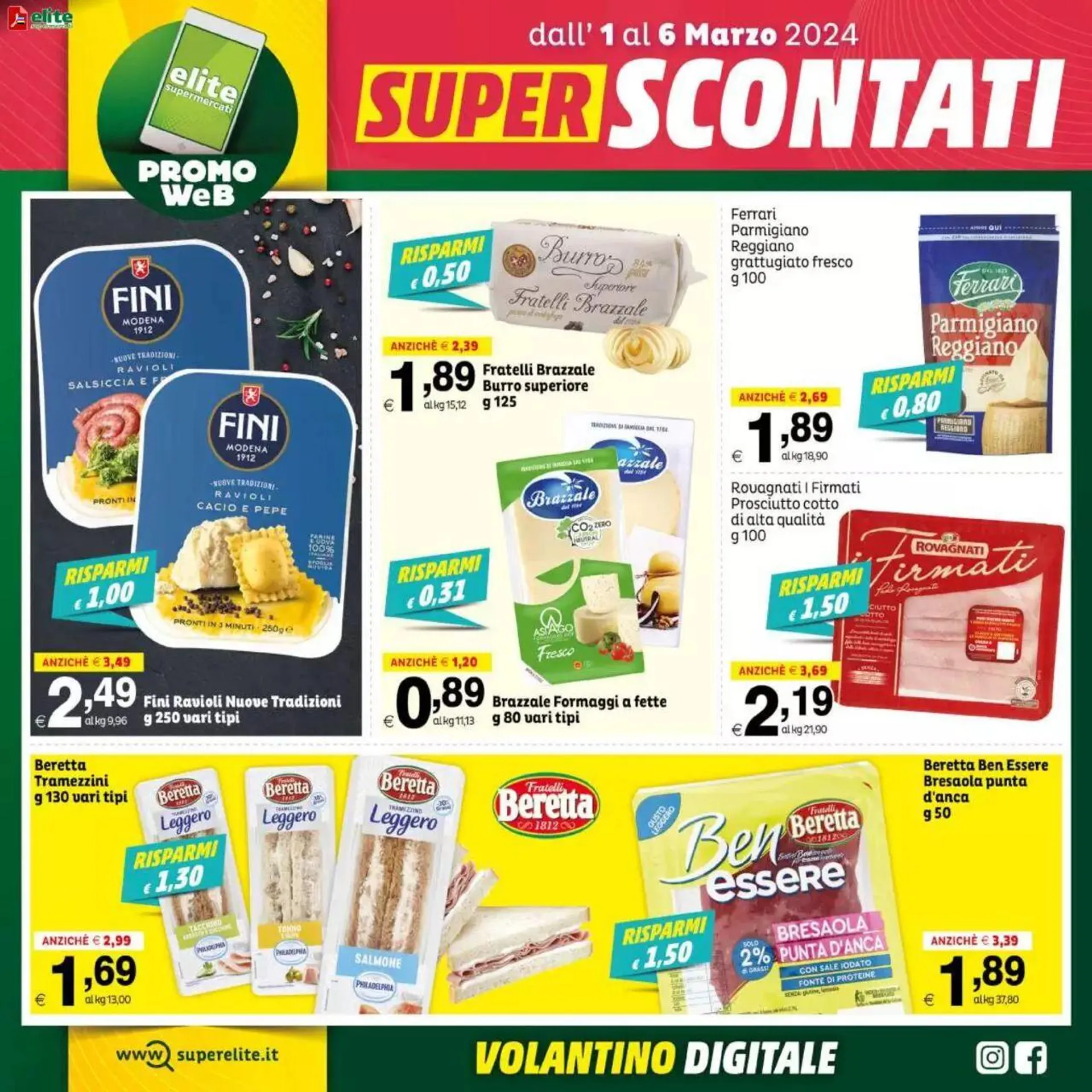 Elite Supermercati - Super Scontati da 1 marzo a 6 marzo di 2024 - Pagina del volantino 3