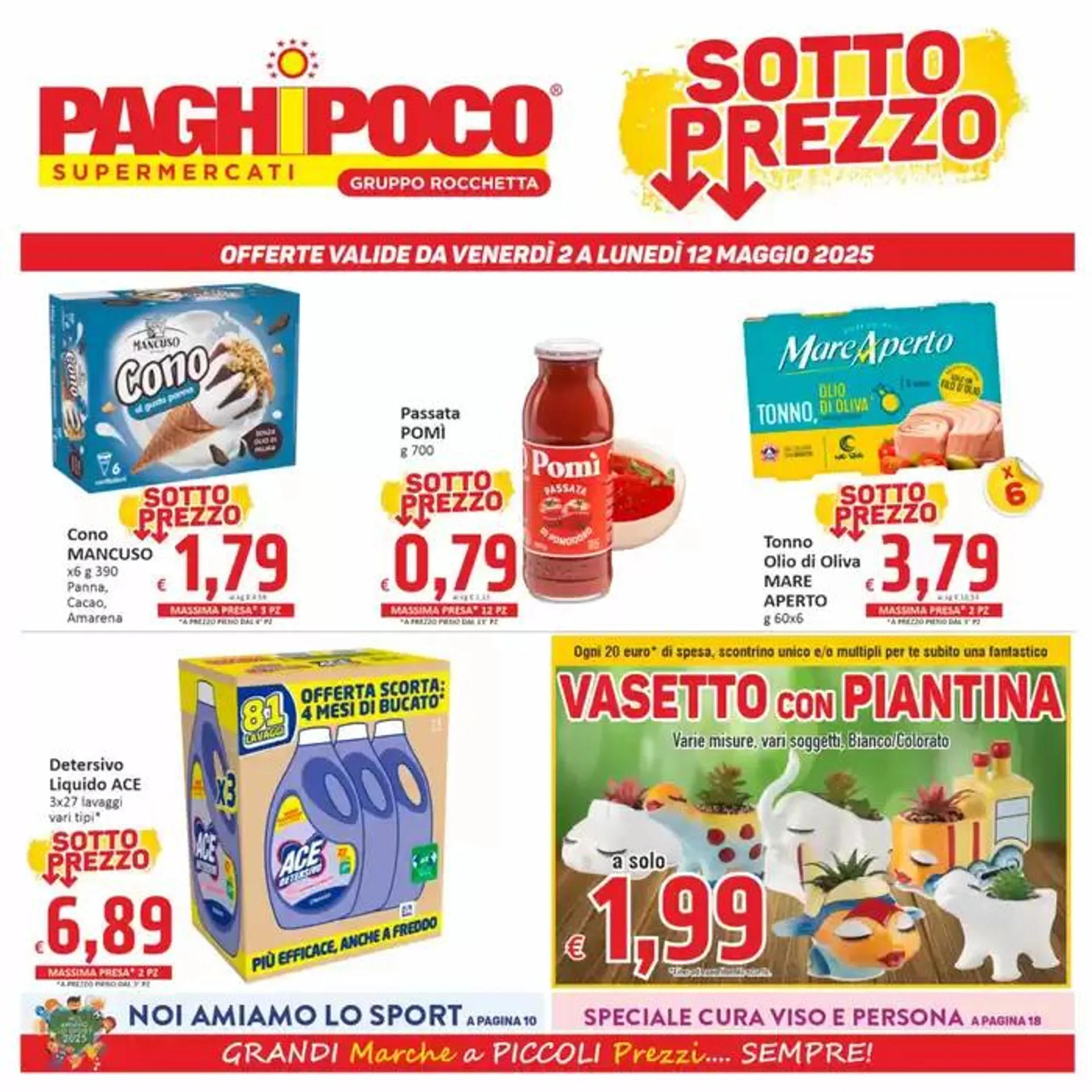 Sotto prezzo da 2 maggio a 12 maggio di 2025 - Pagina del volantino 1