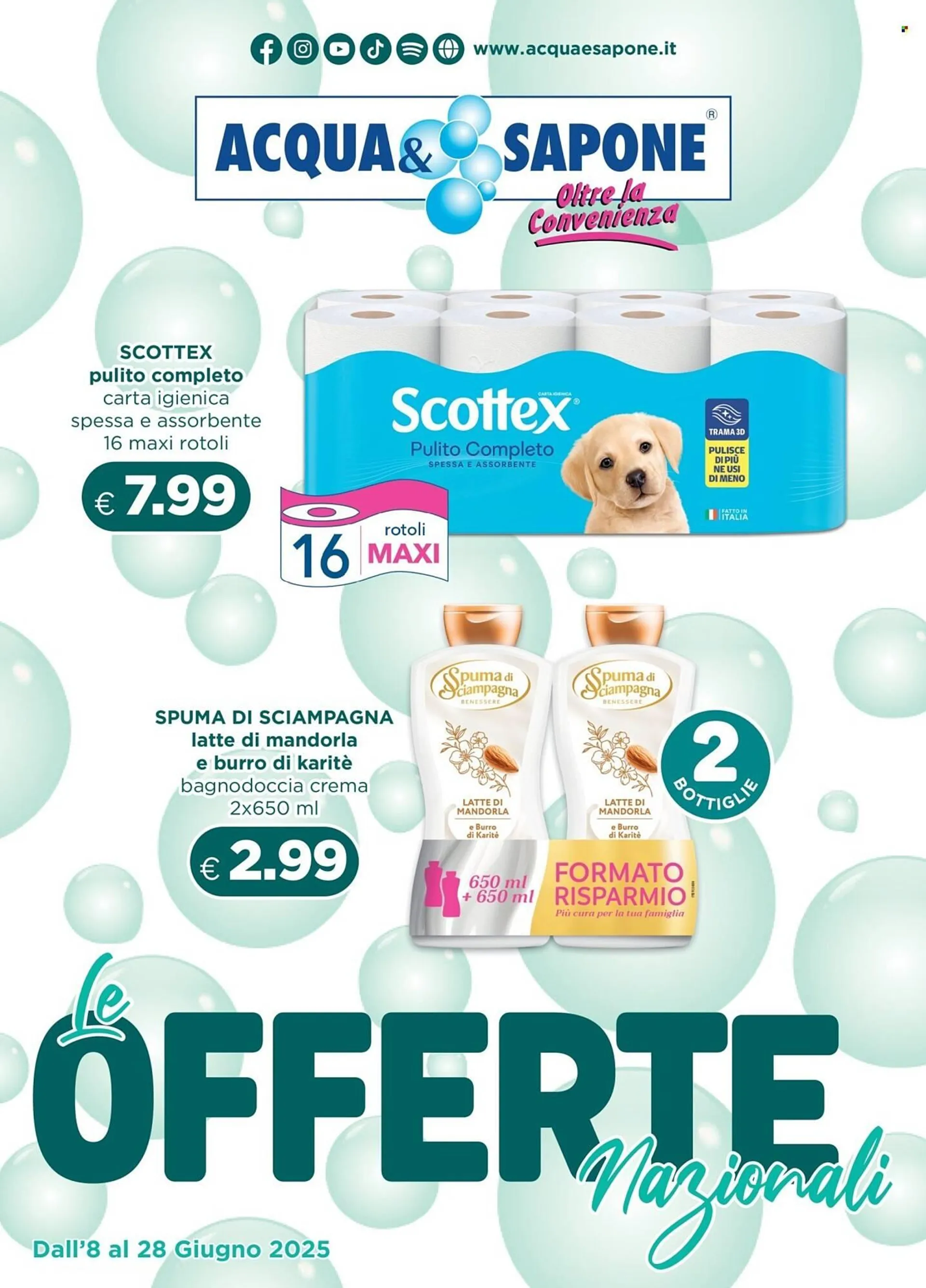Volantino Acqua & Sapone - 1