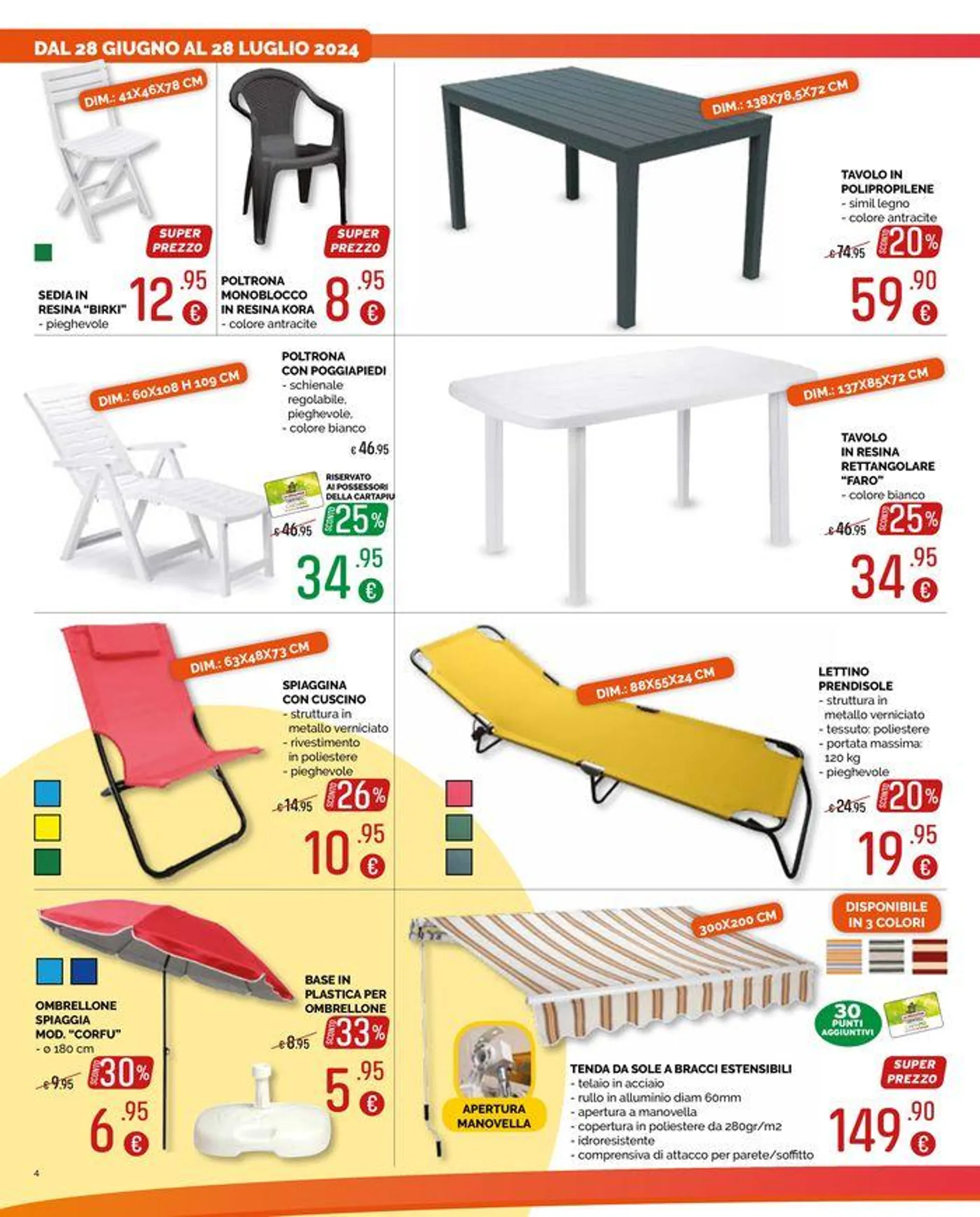 Affari d'estate da 28 giugno a 28 luglio di 2024 - Pagina del volantino 4