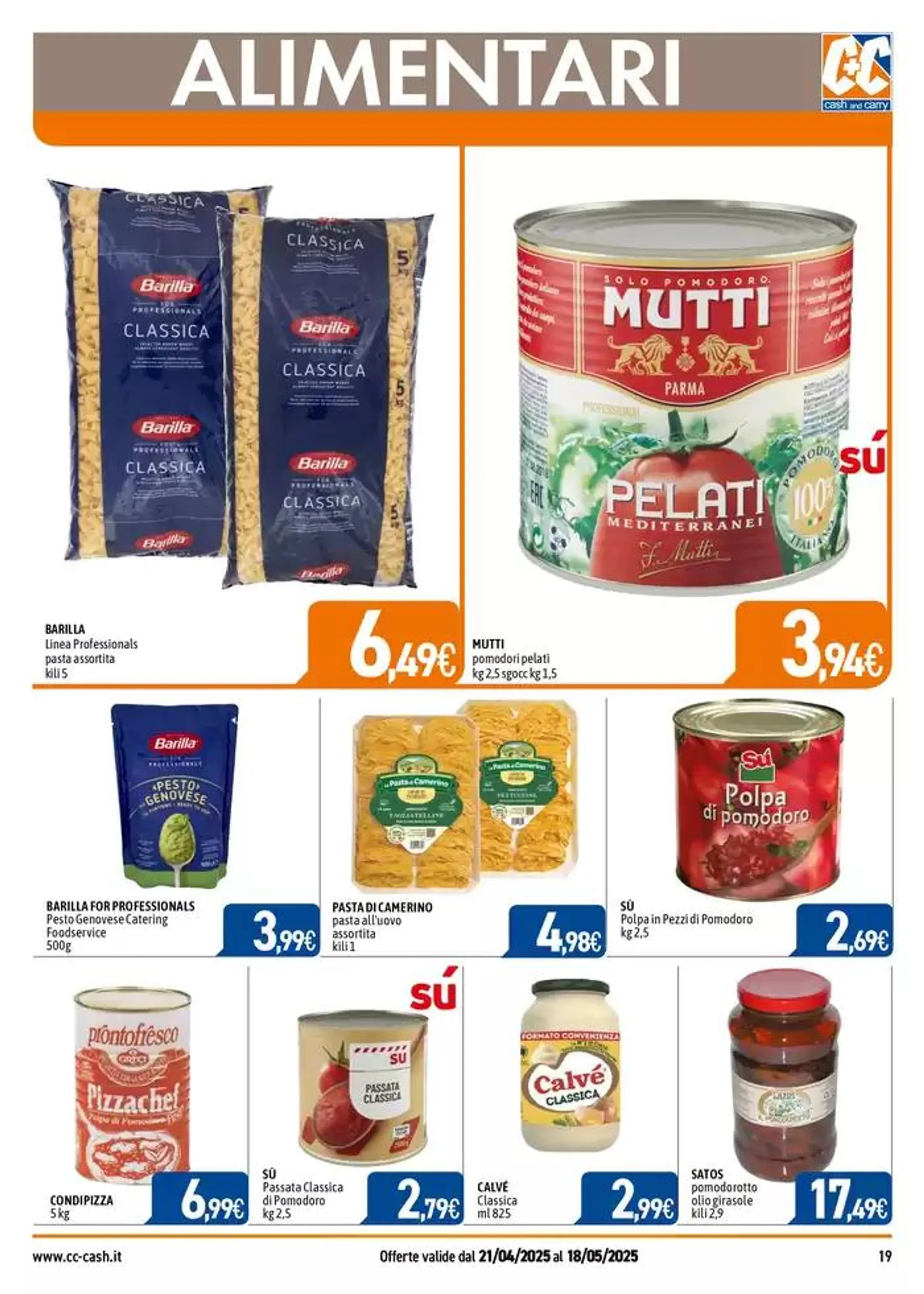 AFFARI SPECIALI da 21 aprile a 18 maggio di 2025 - Pagina del volantino 19