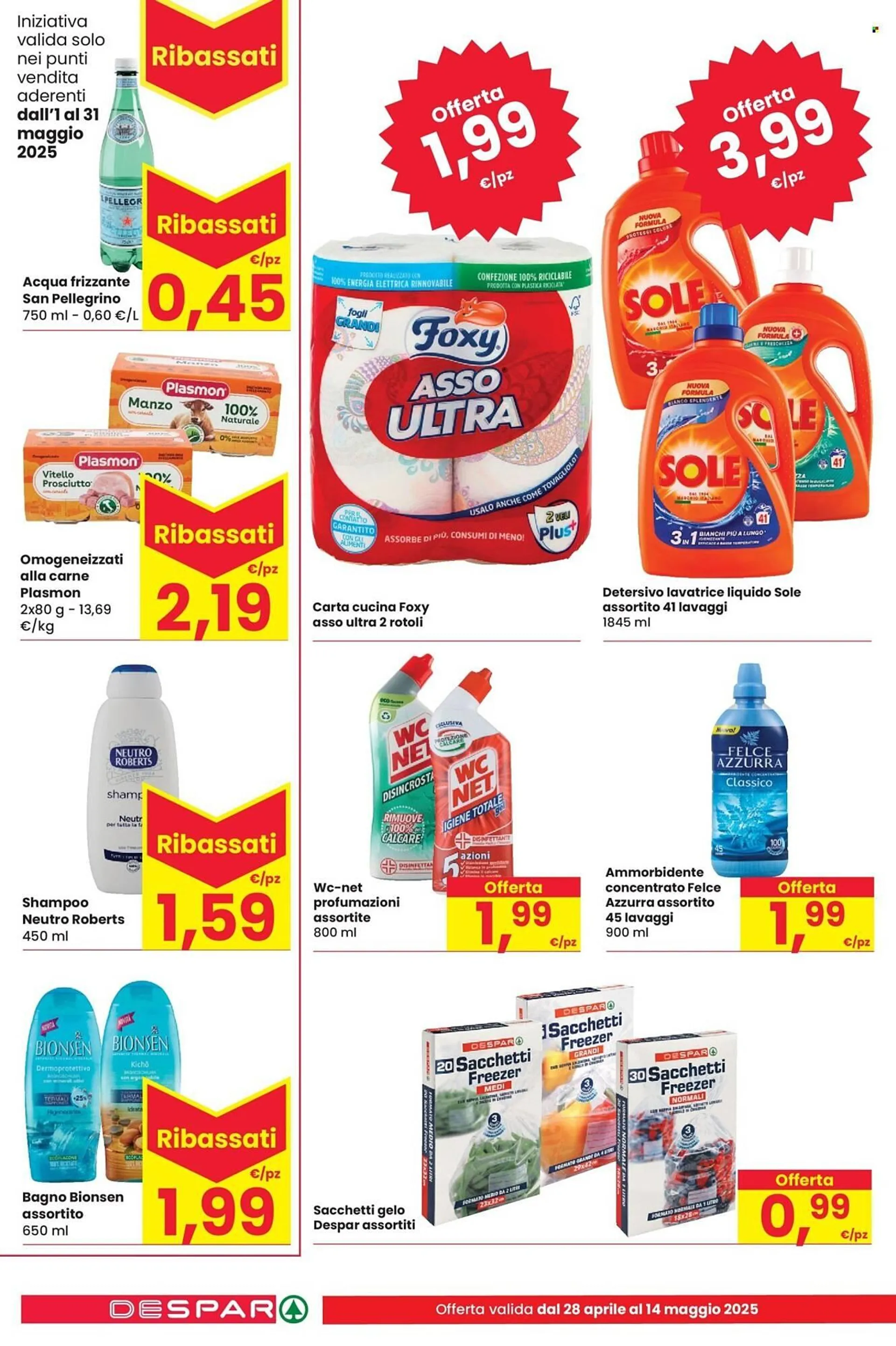 Volantino Despar da 28 aprile a 14 maggio di 2025 - Pagina del volantino 18