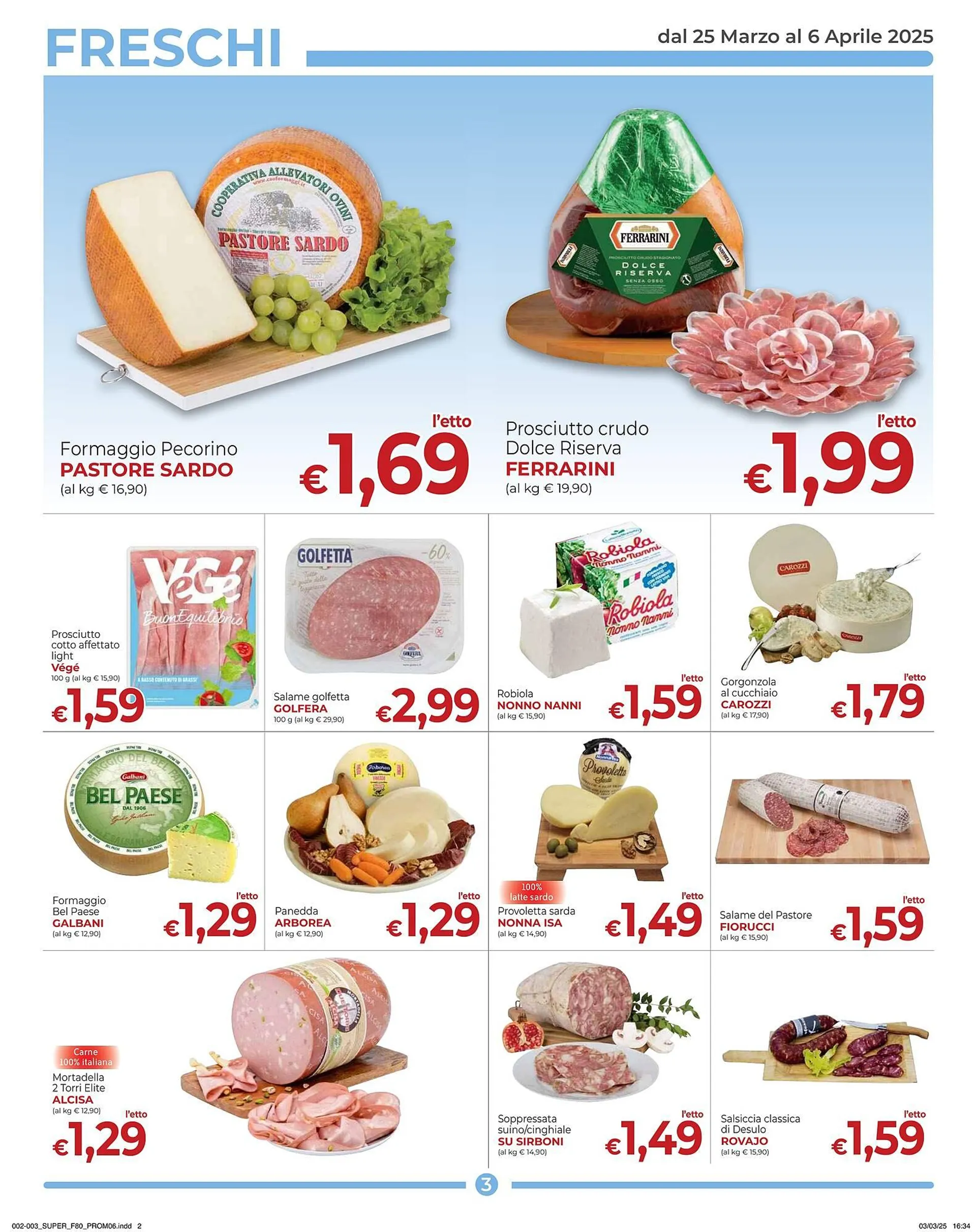 Volantino Supermercati Nonna Isa da 25 marzo a 6 aprile di 2025 - Pagina del volantino 3