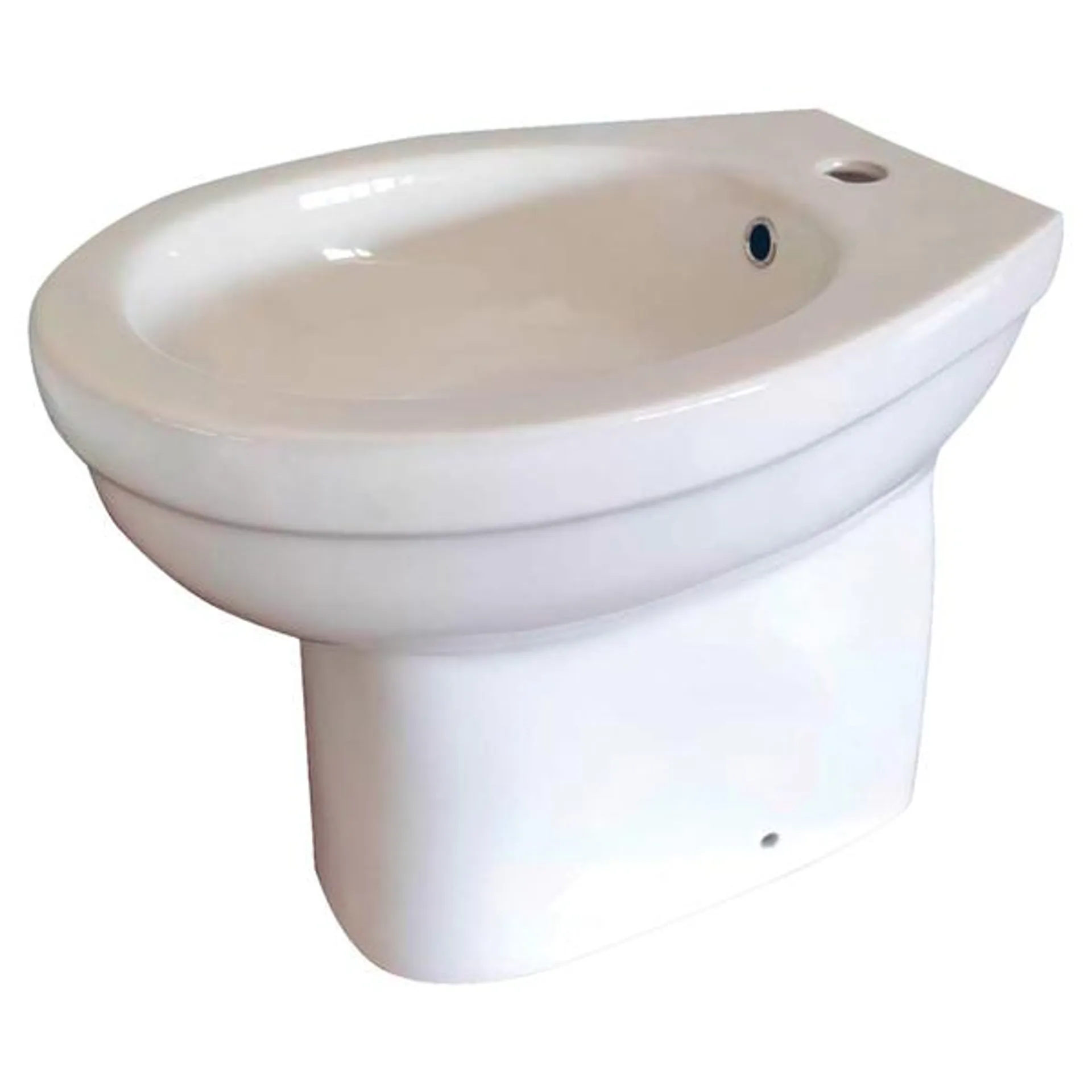 Bidet serie eco piu a terra in ceramica bianco