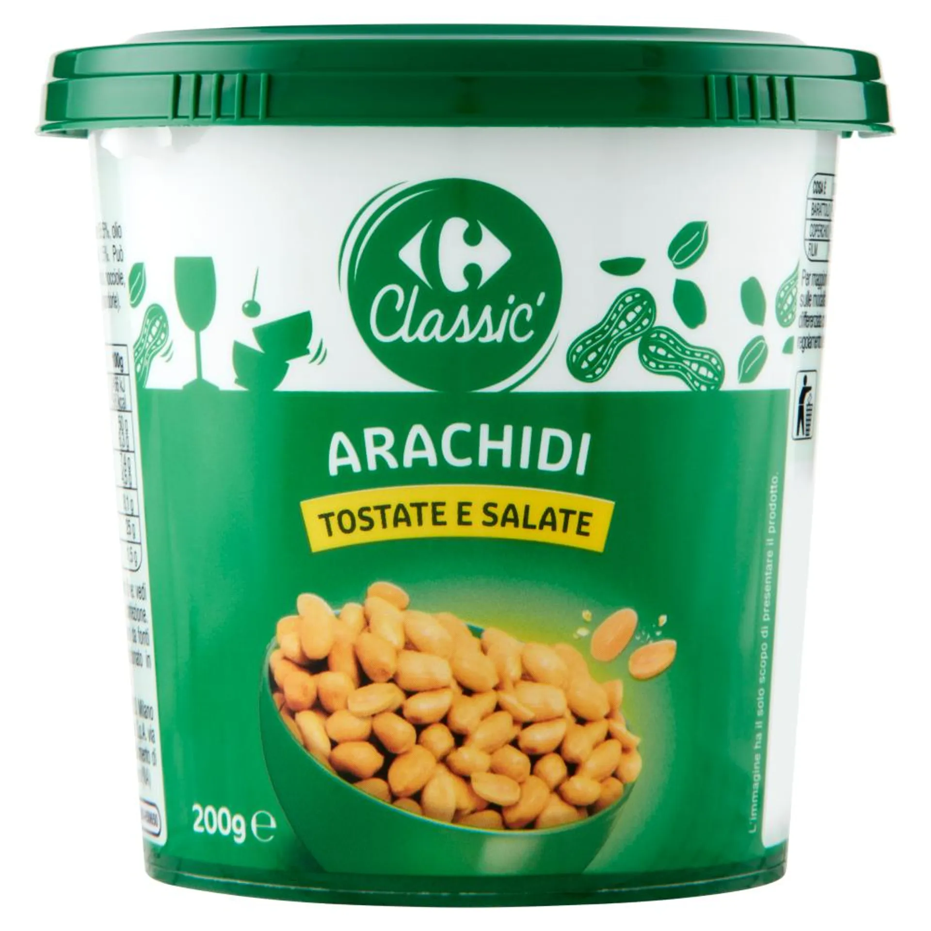 Carrefour Classic Arachidi Tostate e Salate 200 g