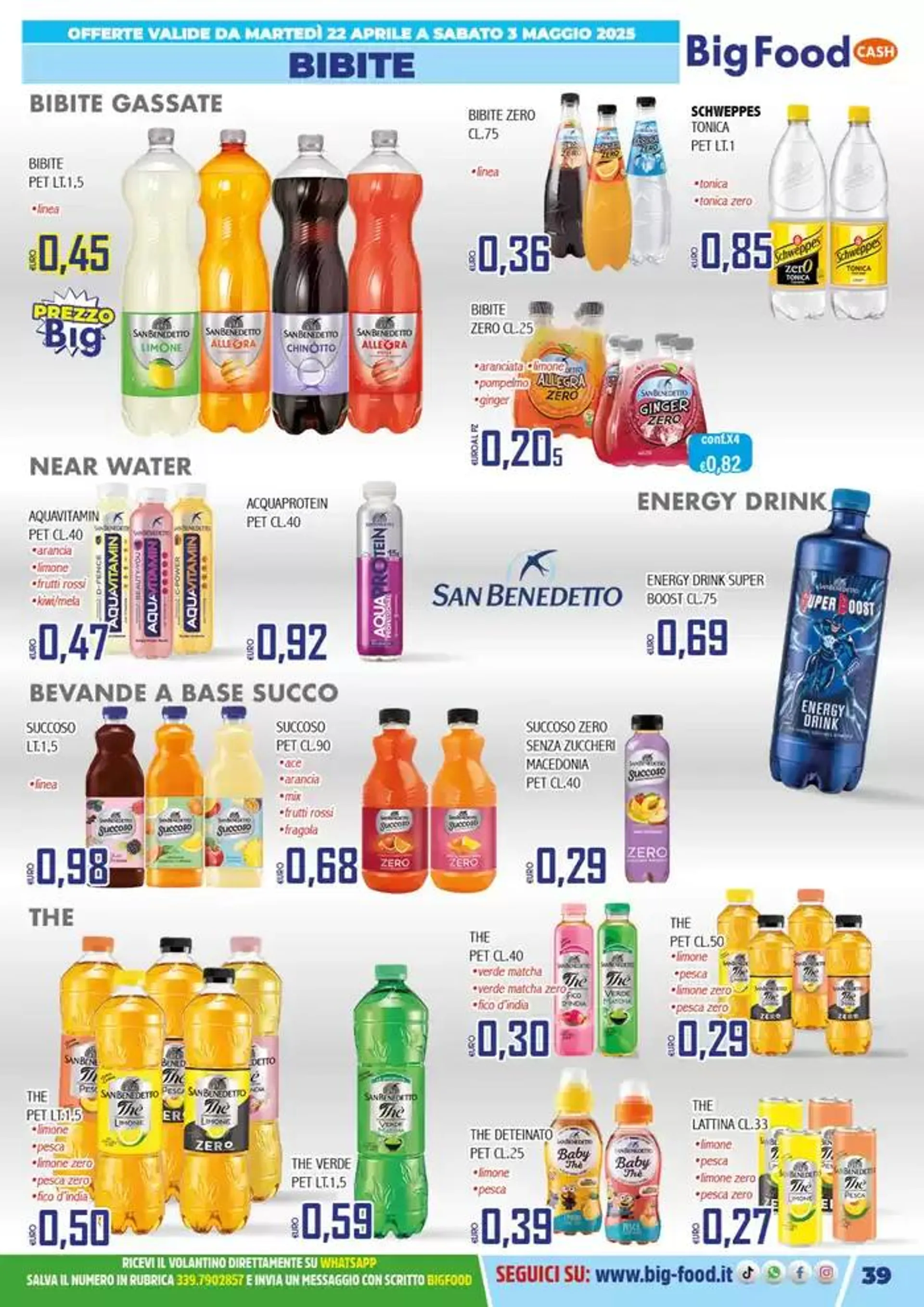 Mega Offerte  da 22 aprile a 3 maggio di 2025 - Pagina del volantino 39